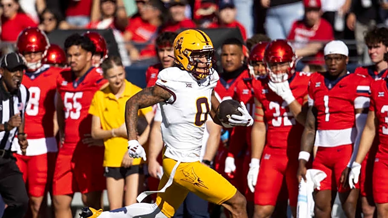 Arizona State&#39;s Jordyn Tyson Discusses Leavitt Connection