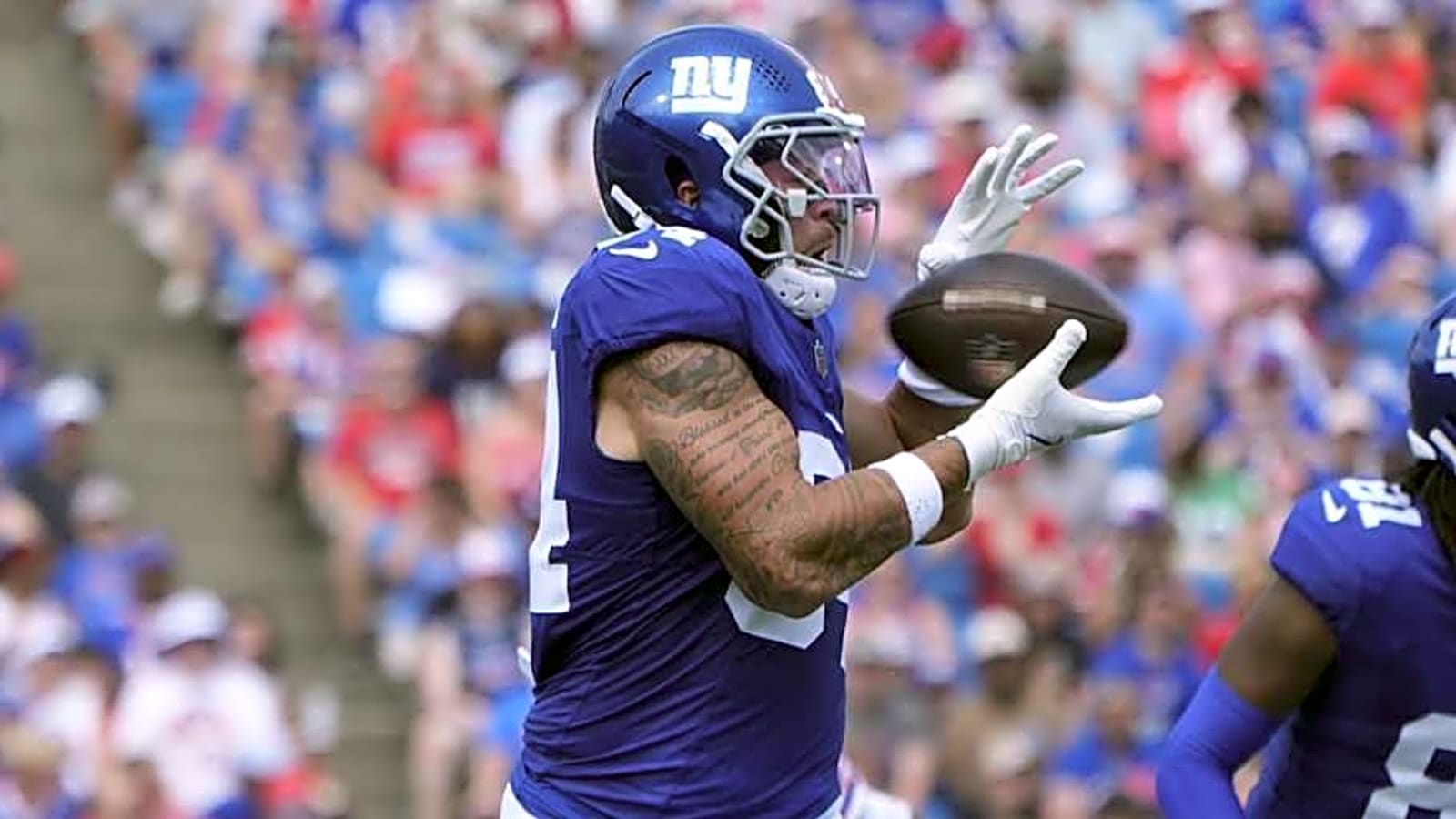Two Key Offensive Starters Return to Practice for Giants
