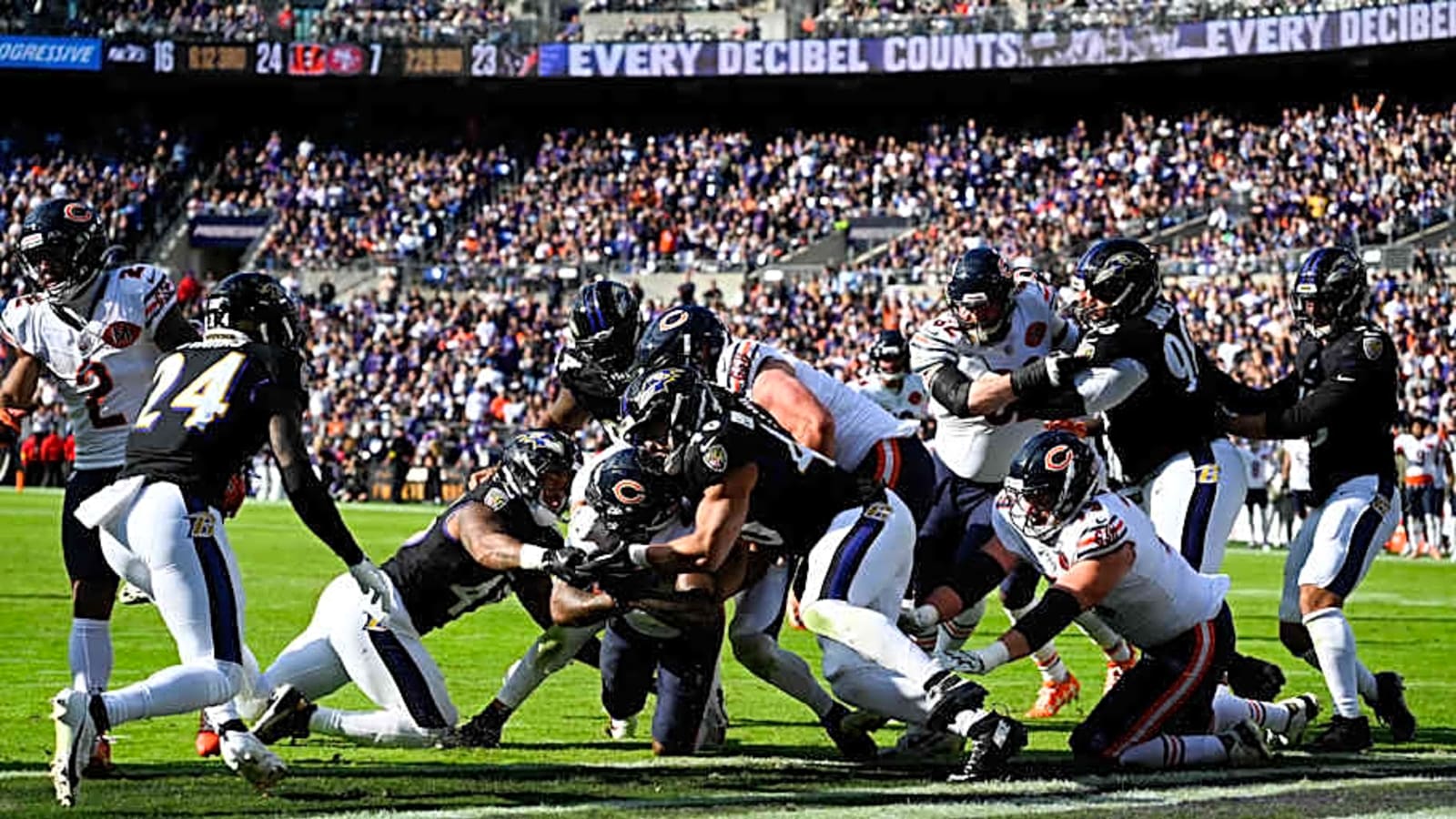 Bears penalty issues less troublesome than red zone execution