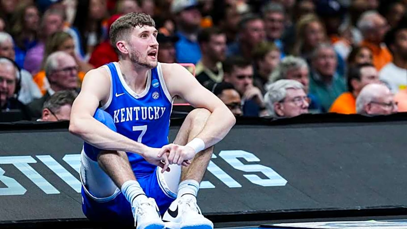 Andrew Carr says his emotional goodbye to Kentucky