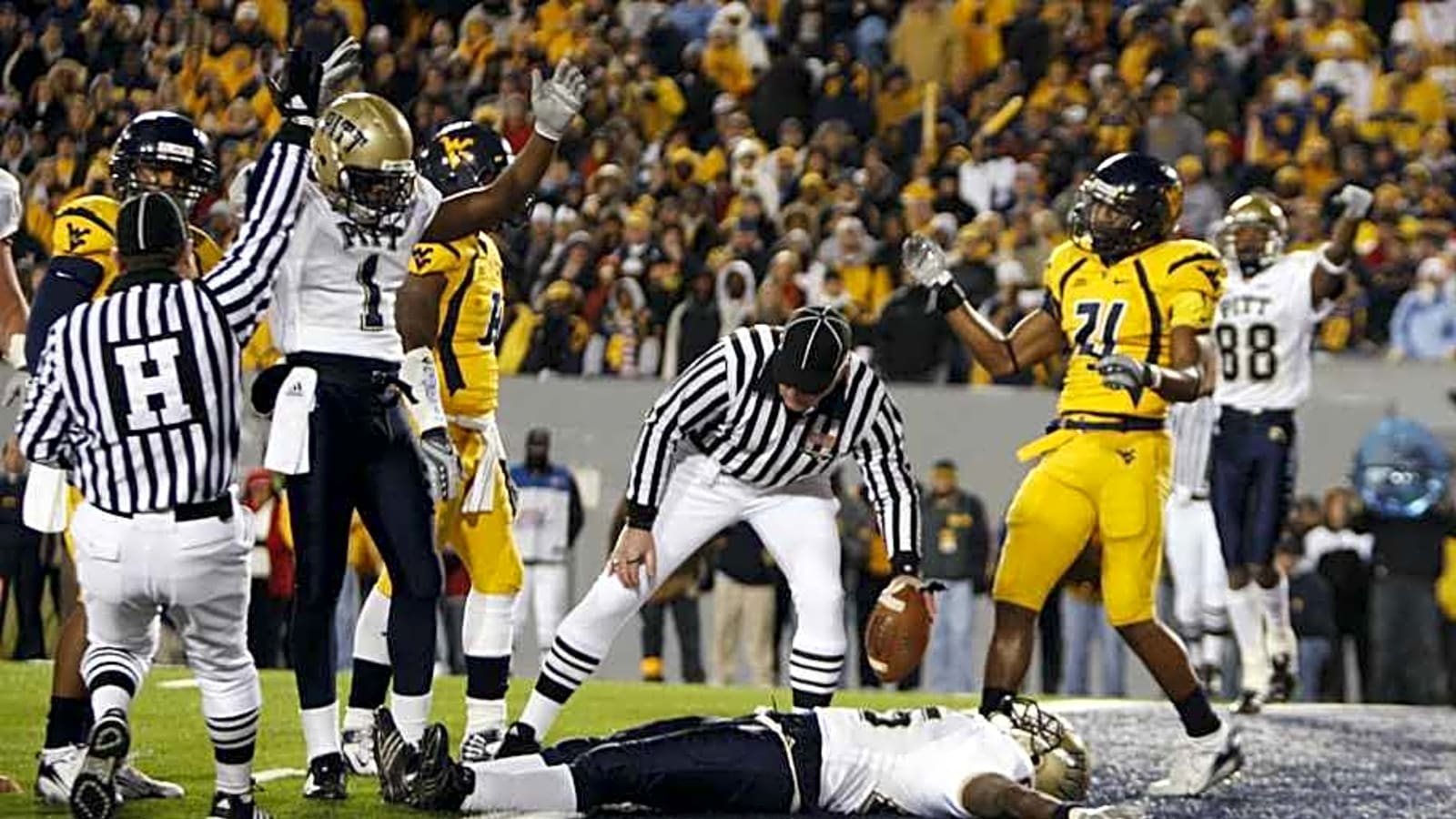Pitt 13-9 Upset Win Over WVU Named Top Game Since 2000