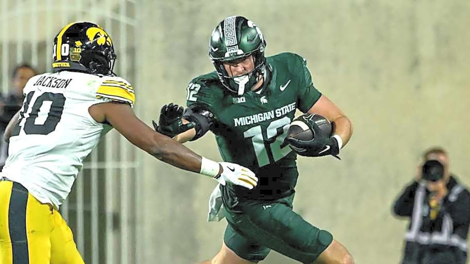 Report: Where MSU&#39;s Velling Ranks Among Big Ten TEs