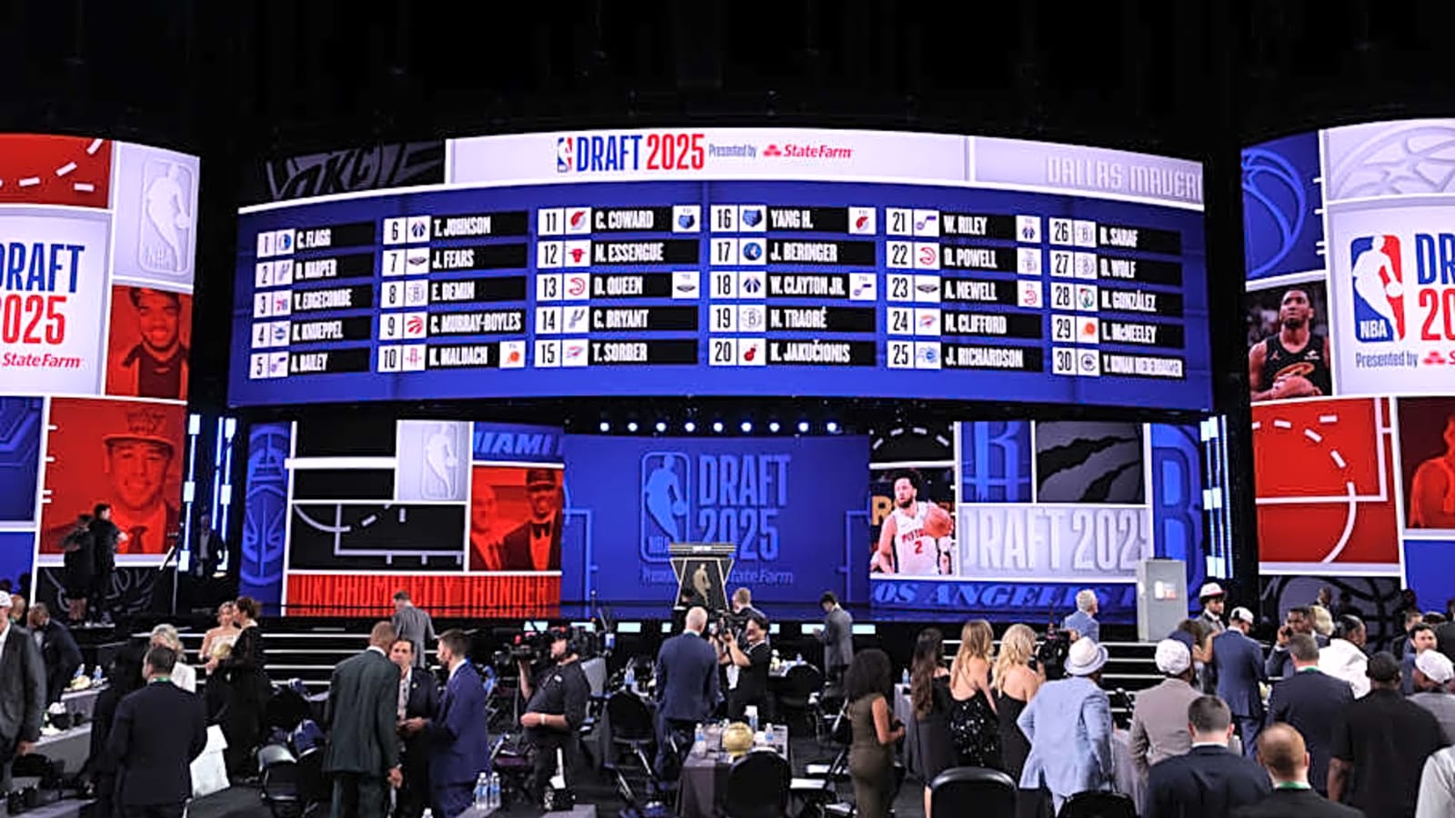 2025 NBA Draft: Live Pick Tracker and Best Available Players Remaining Round 2