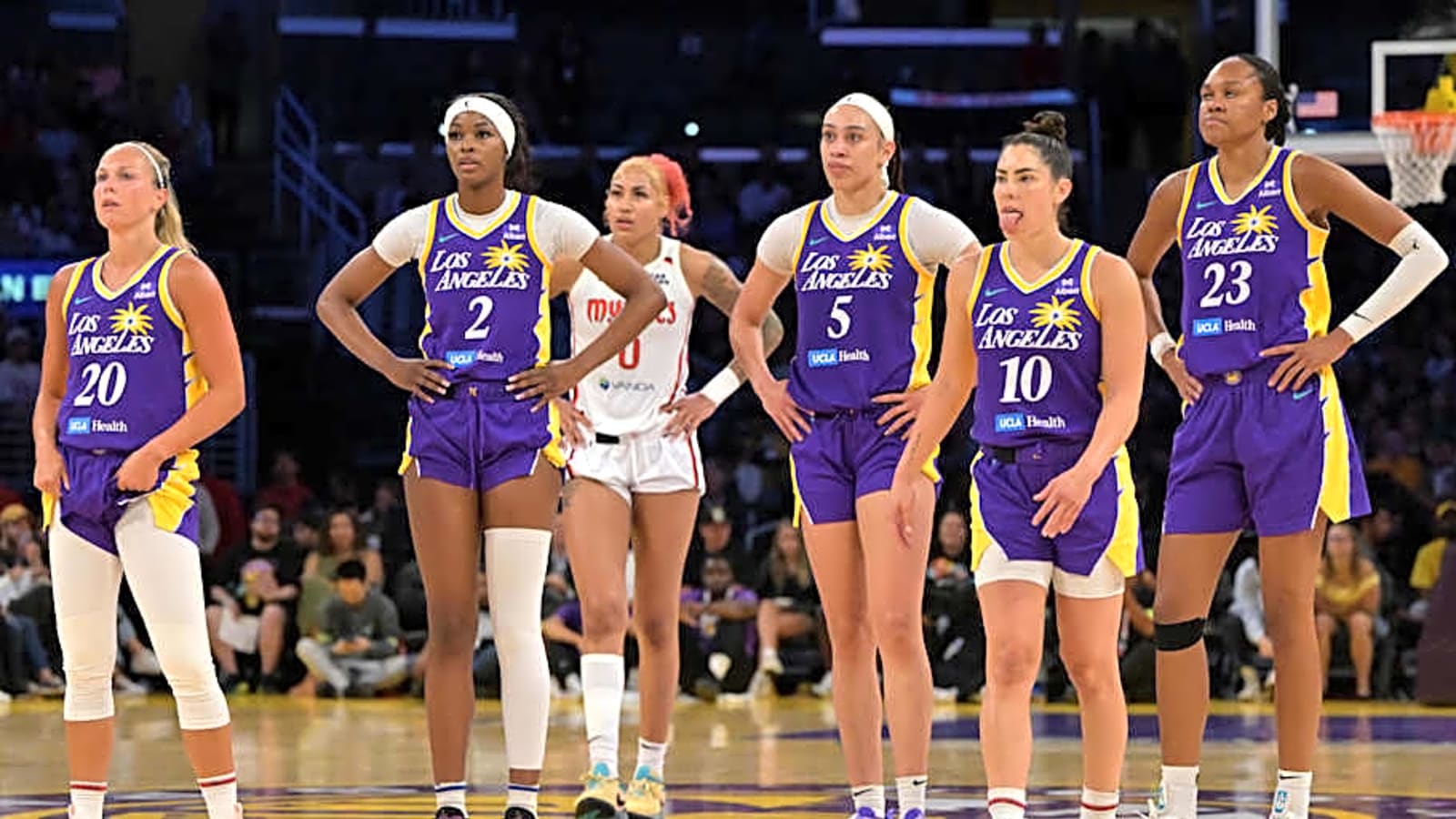 Sparks Notes: Former Guard Joins Wing&#39;s Paige Bueckers, LA Sets Scoring Season-High in Victory Over Mystics