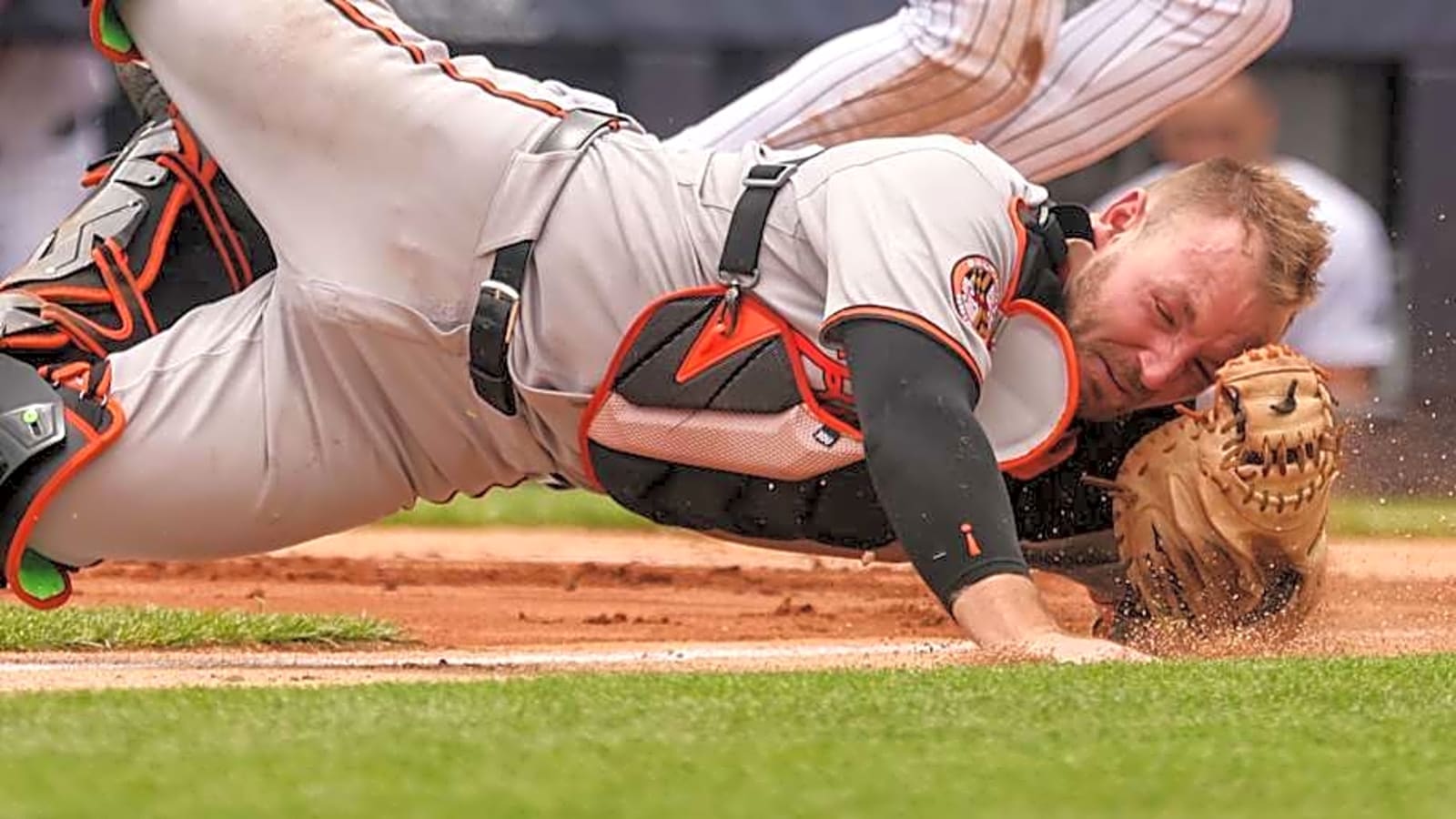 Orioles Place Maverick Handley on IL After Scary Collision, Call up Chadwick Tromp