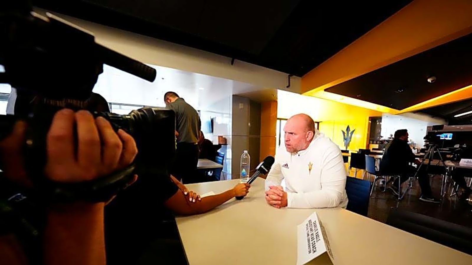 Interim Coach Discusses Charlie Ragle's Absence From ASU