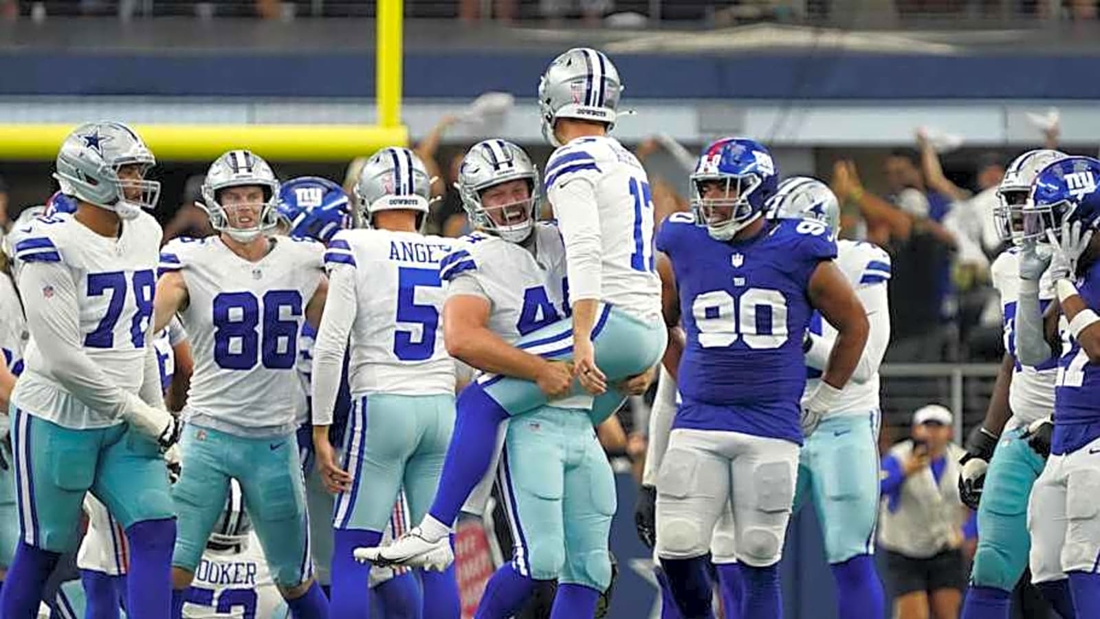 Cowboys&#39; epic OT thriller over Giants gets NFL Films Mic&#39;d Up video