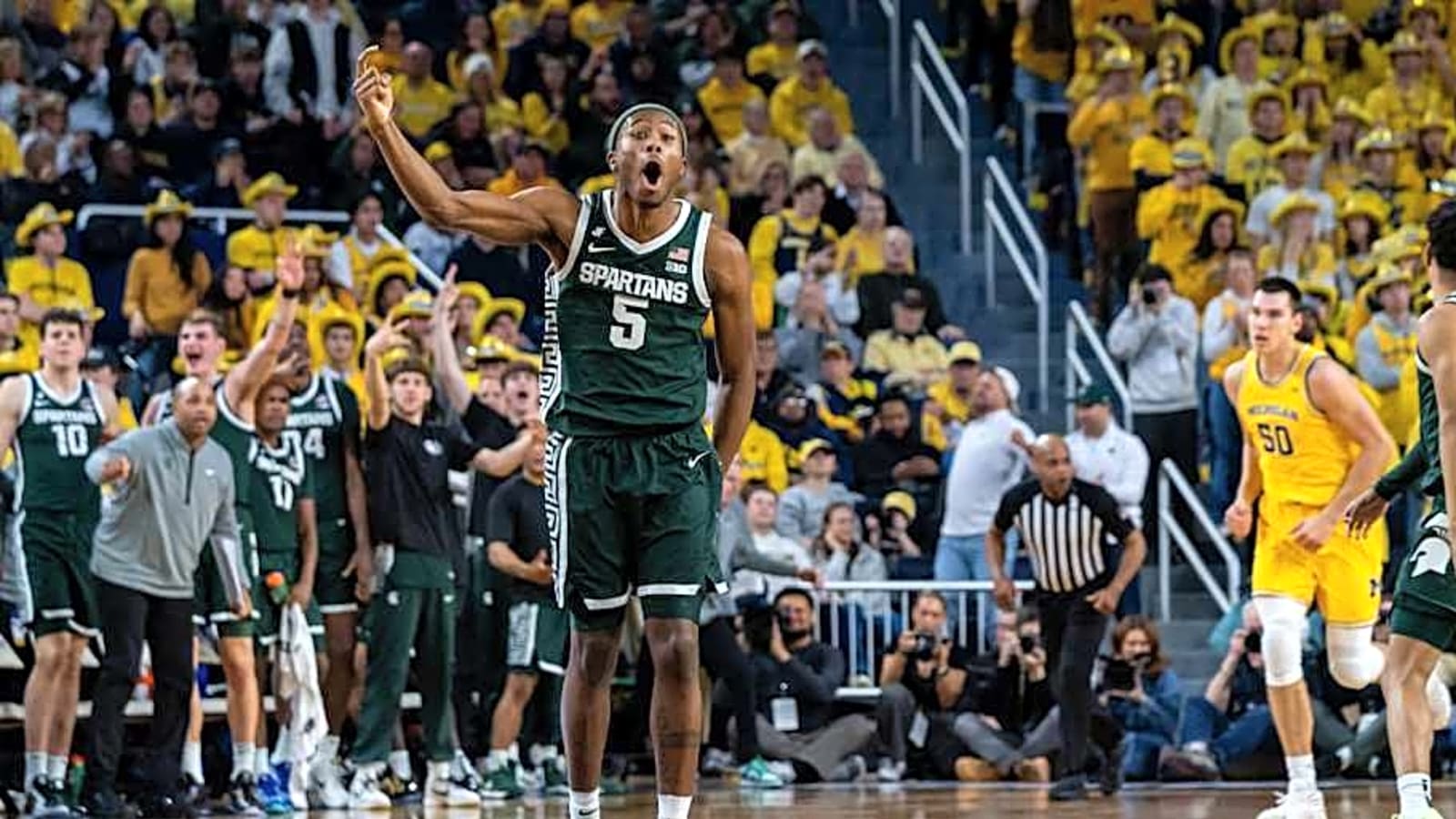 Former Spartan Holloman Makes it Clear He Still Doesn&#39;t Like Michigan