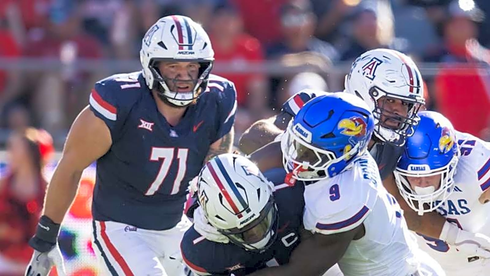 Arizona Offensive Lineman Capitalizing on Fifth Season