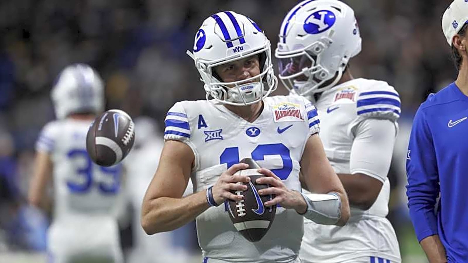 Bear Bachmeier Hoping to &#39;Learn and Develop&#39; From BYU QB Jake Retzlaff