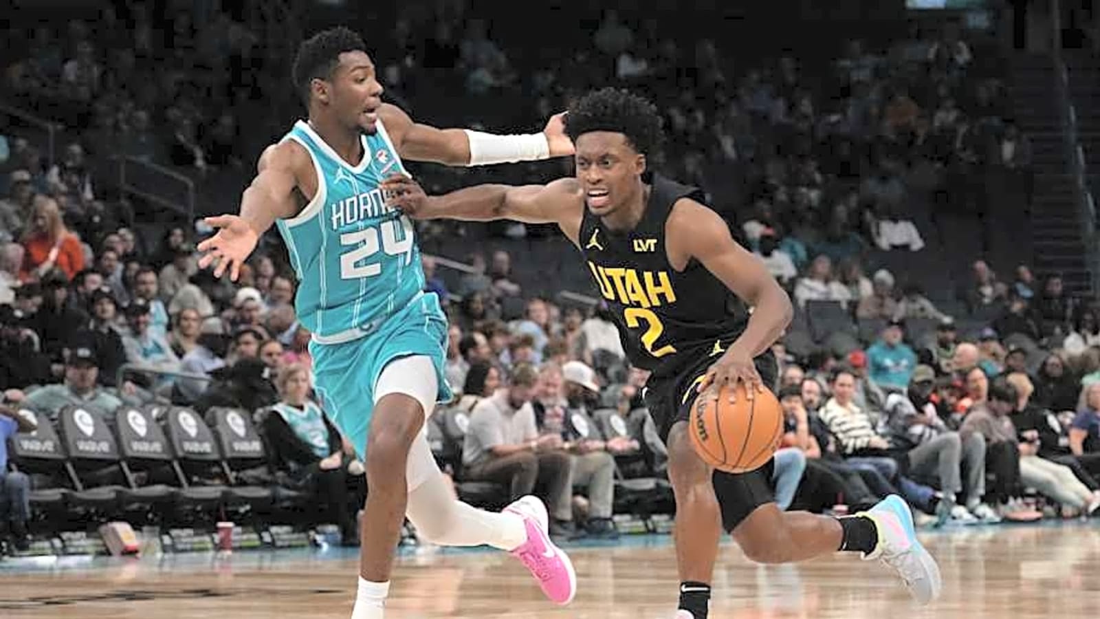 Two Charlotte Hornets entering a contract year in 2025-26