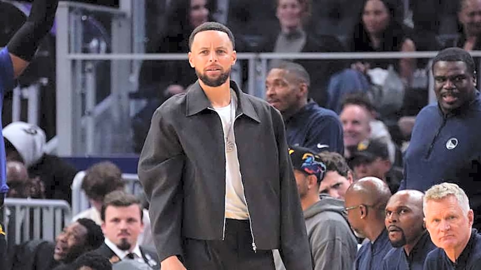 Fan Ejected from Warriors-Celtics After Pulling Steph Curry's Arm in Tunnel