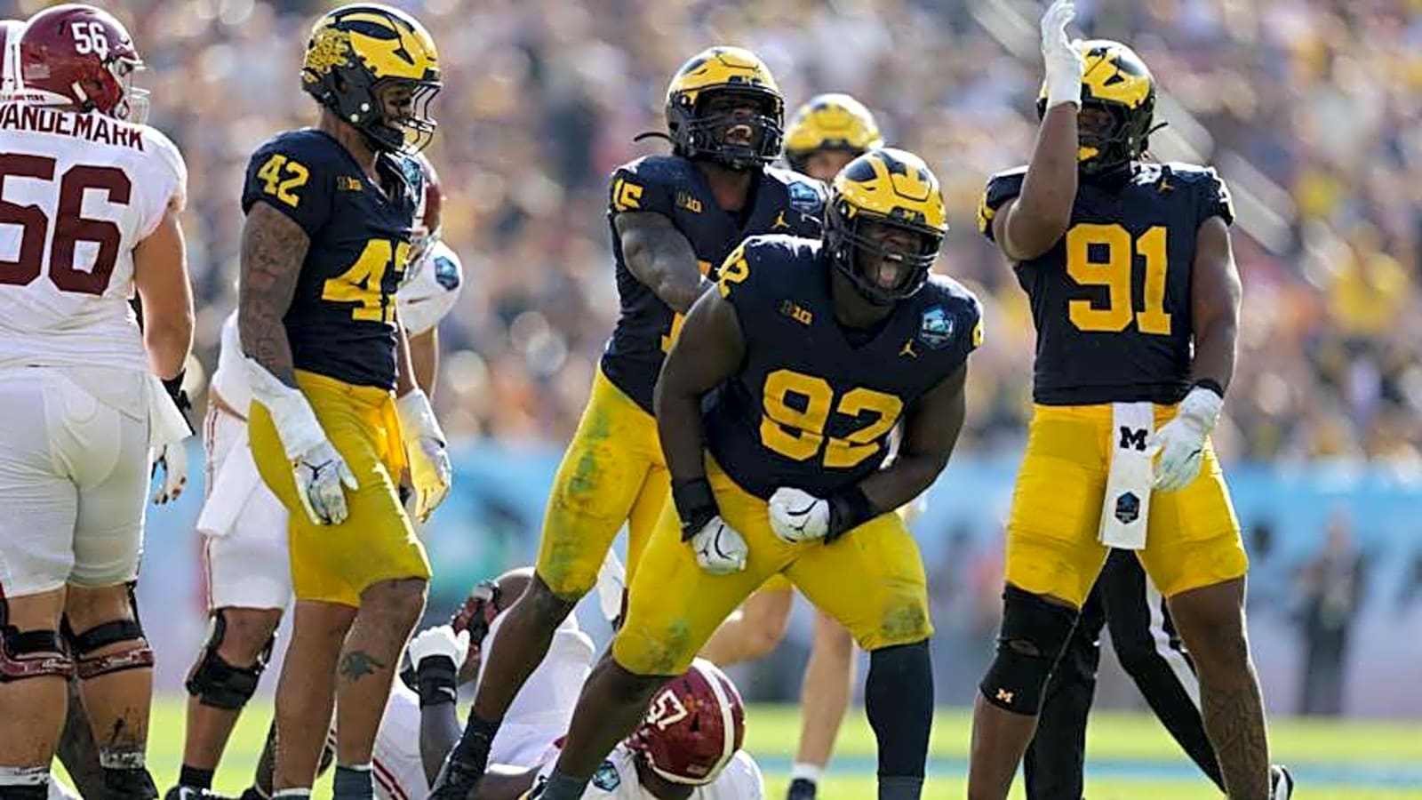 Michigan football predicted to beat Alabama for four-star defender