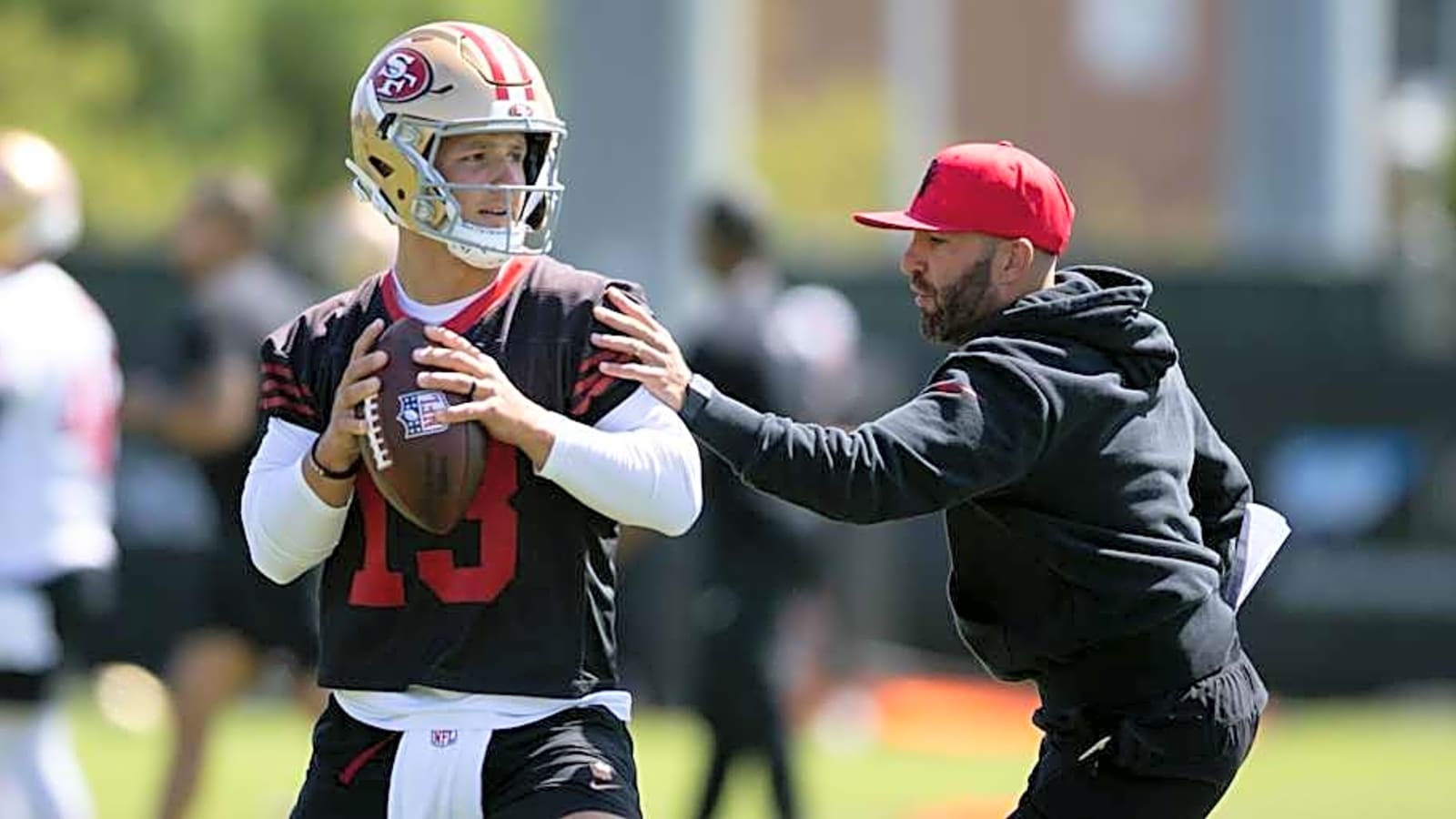 Brock Purdy Calls Trent Williams his 'Safety Blanket'