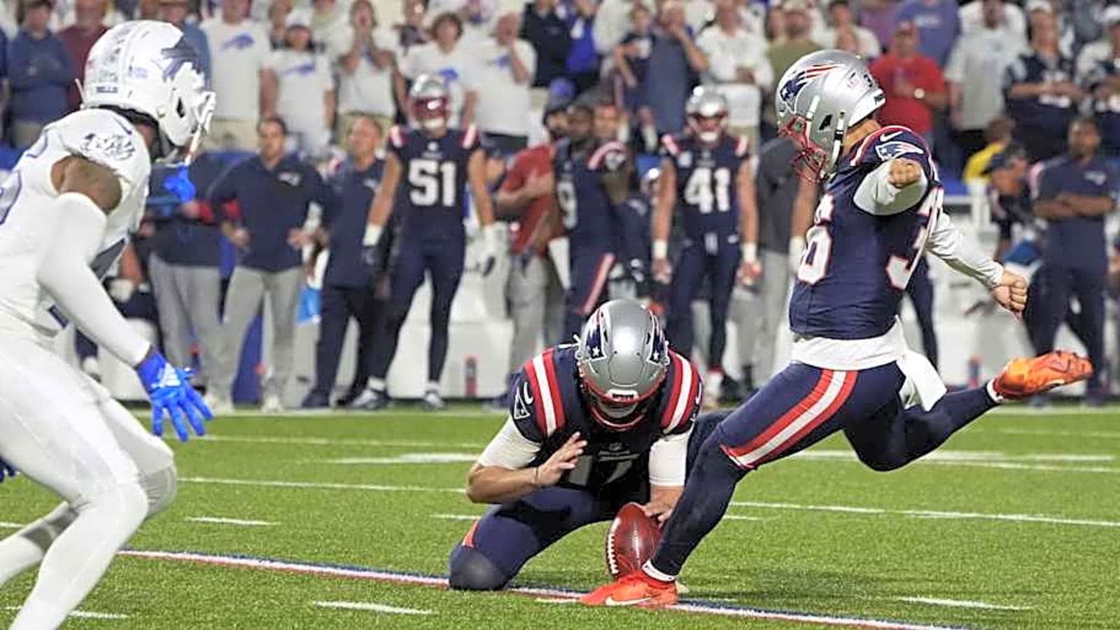 Patriots Rookie Kicker Earns First Signature Moment vs. Bills