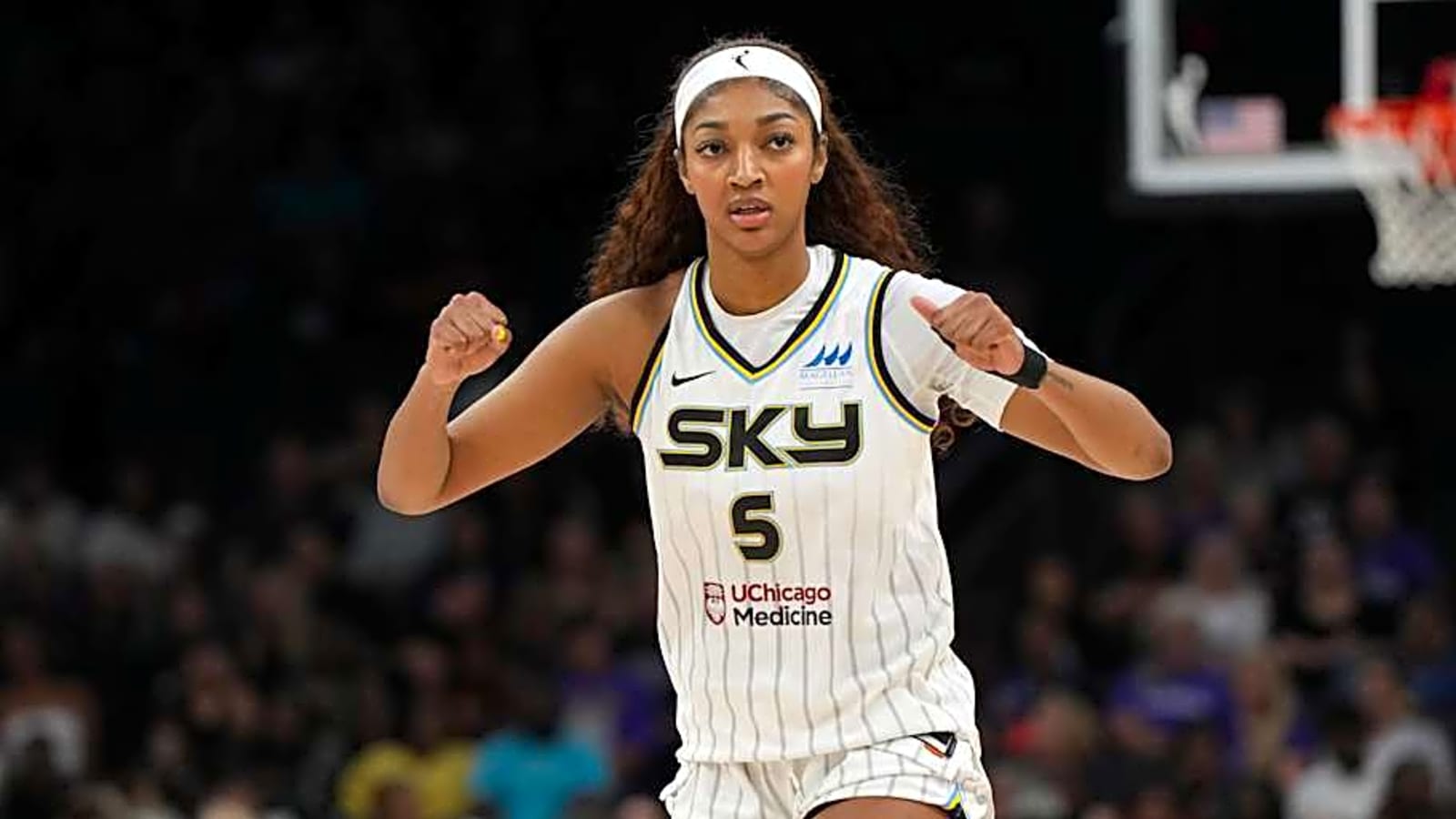 Angel Reese Strikes Pose With Bold Black Outfit Before Sky Game vs Fever
