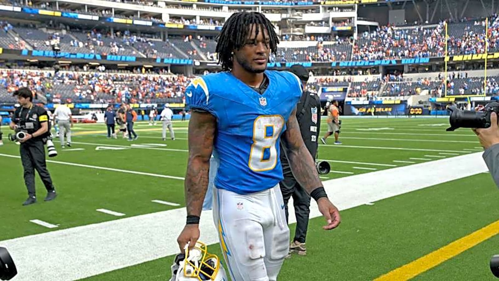 Chargers rookie Omarion Hampton's injury leads to medical testing, timeline unknown