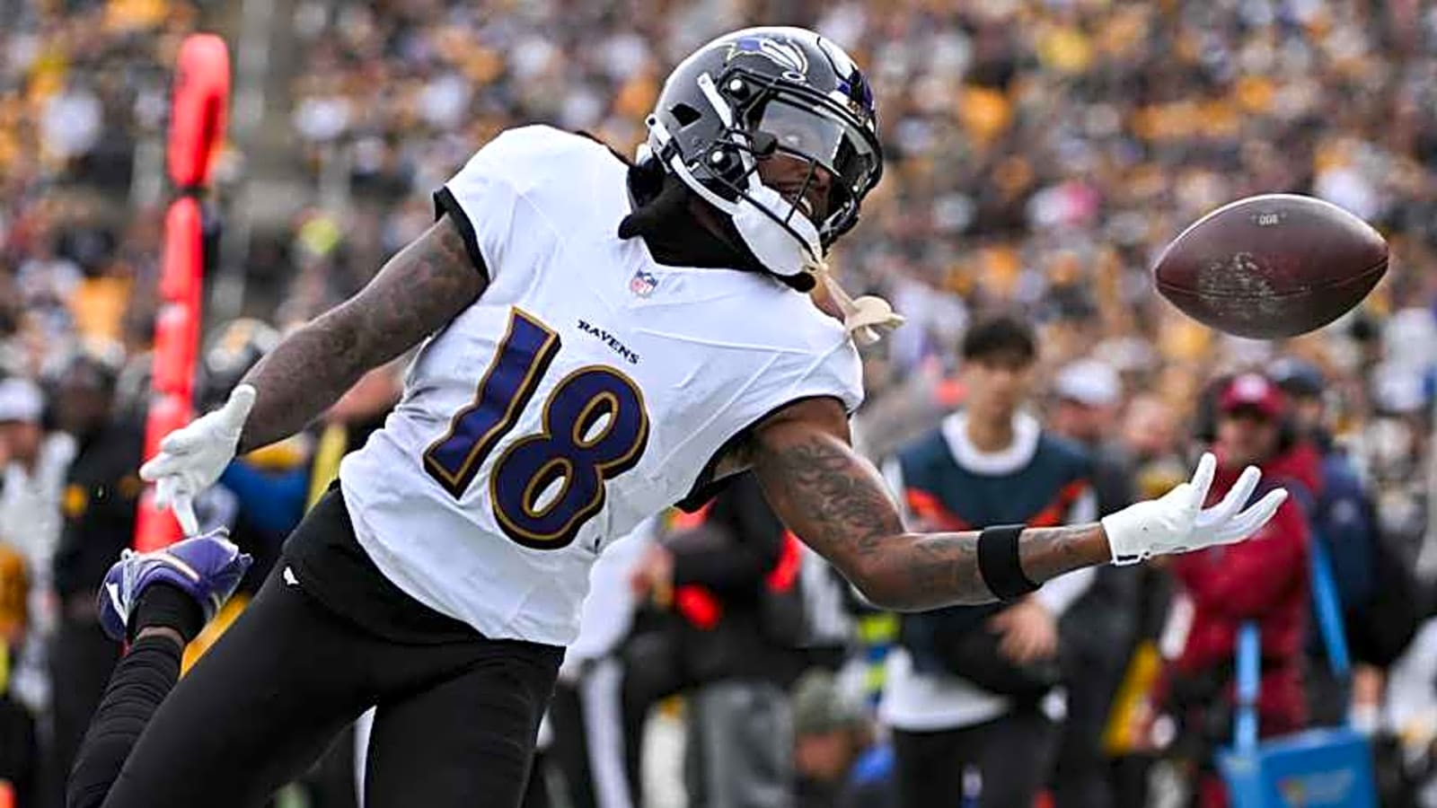 Former Pro Bowl WR Putting Failed Ravens Stint Behind Him