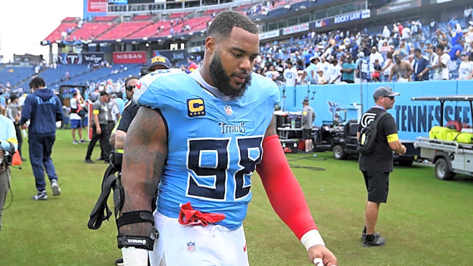 Titans Star Explains Second Half Collapse vs. Rams