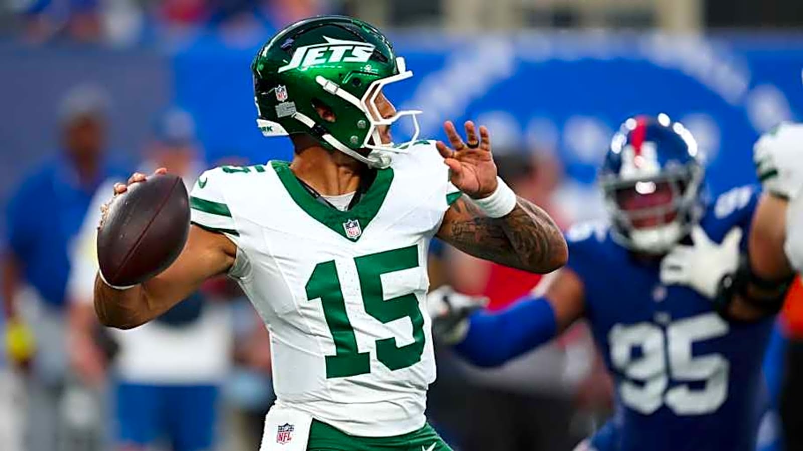 Former Husker Adrian Martinez Contributes to ‘Sloppy’ Play, Jets Drop Preseason Game to Giants
