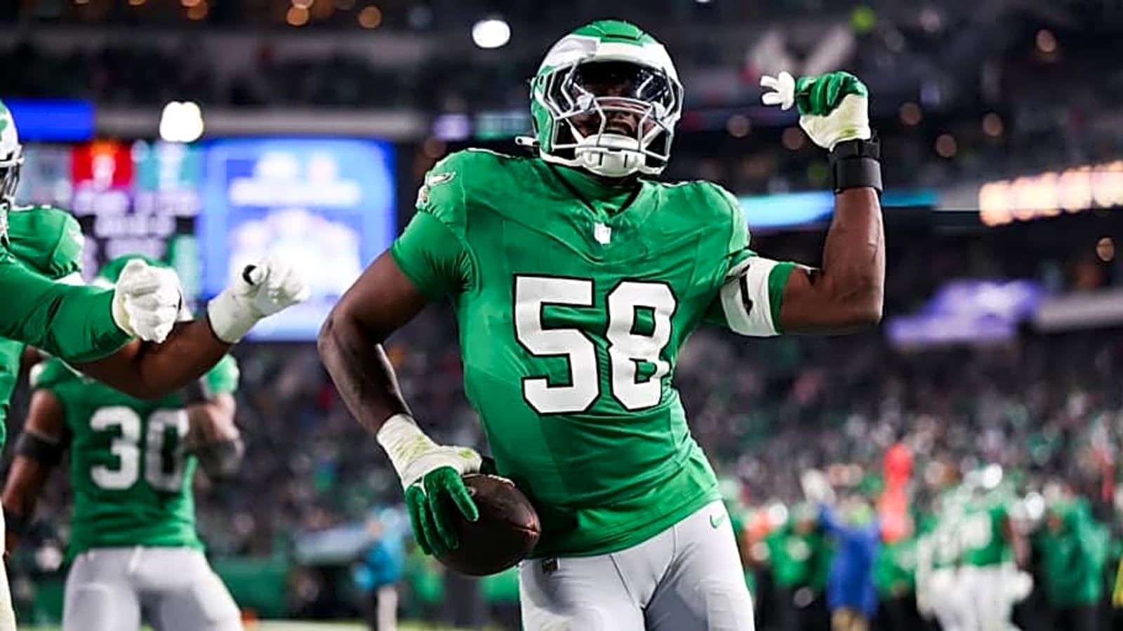 Jalyx Hunt Makes Eagles History In Second Season