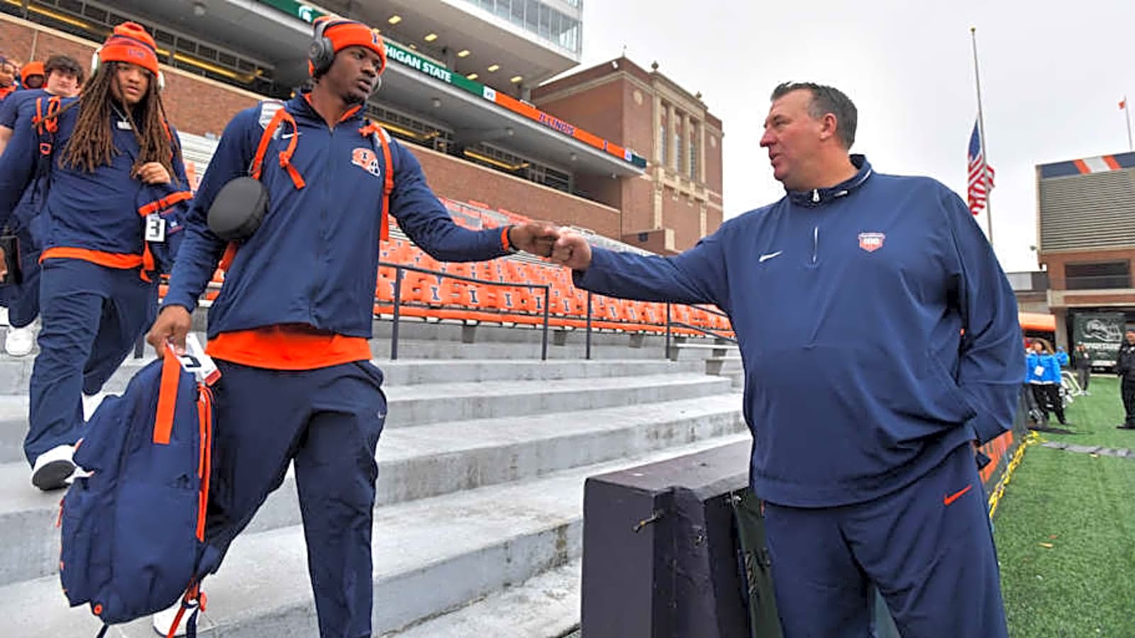 Illinois Football Recruiting Buzz: Quarterback Michael Clayton Takes Flight