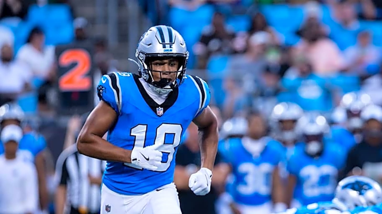 Dave Canales shares positive update on underrated Panthers weapon Jalen Coker