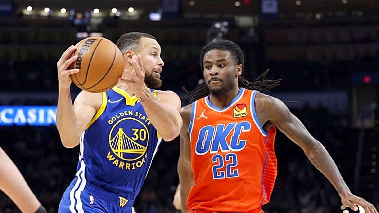 OKC Thunder Face Difficult Task of Slowing Steph Curry Without Lu Dort