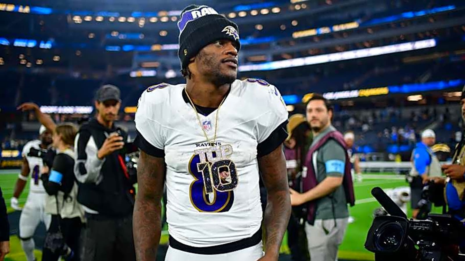 Ravens First-Rounder Calls Lamar Jackson NFL&#39;s &#39;Best Quarterback&#39;