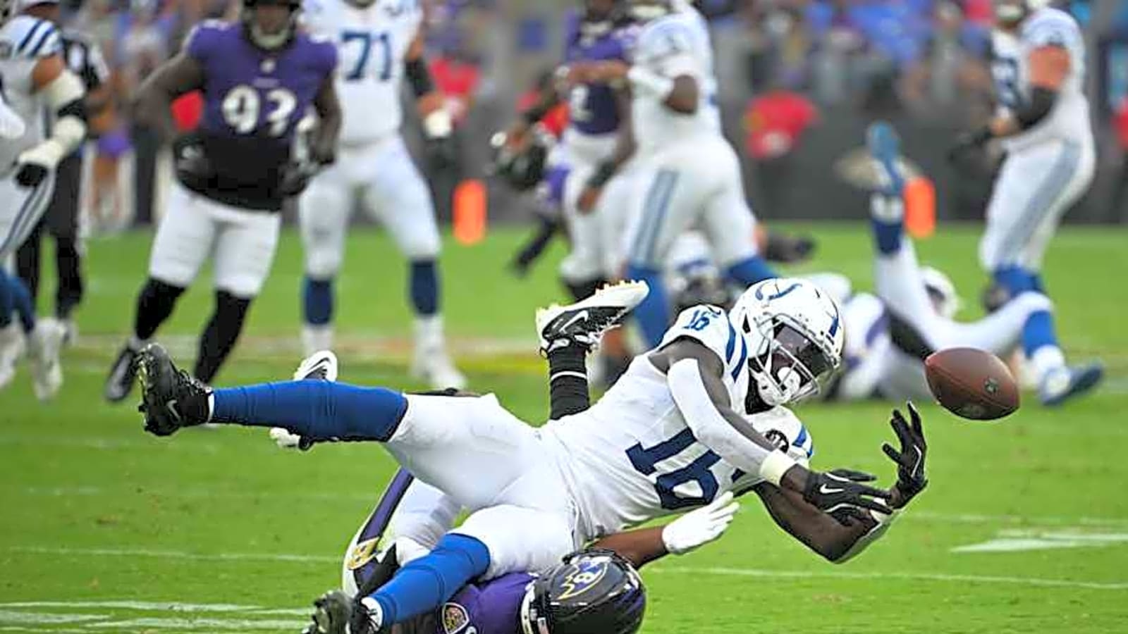 Ravens Head Coach John Harbaugh addresses former Terrapins before clash with Colts
