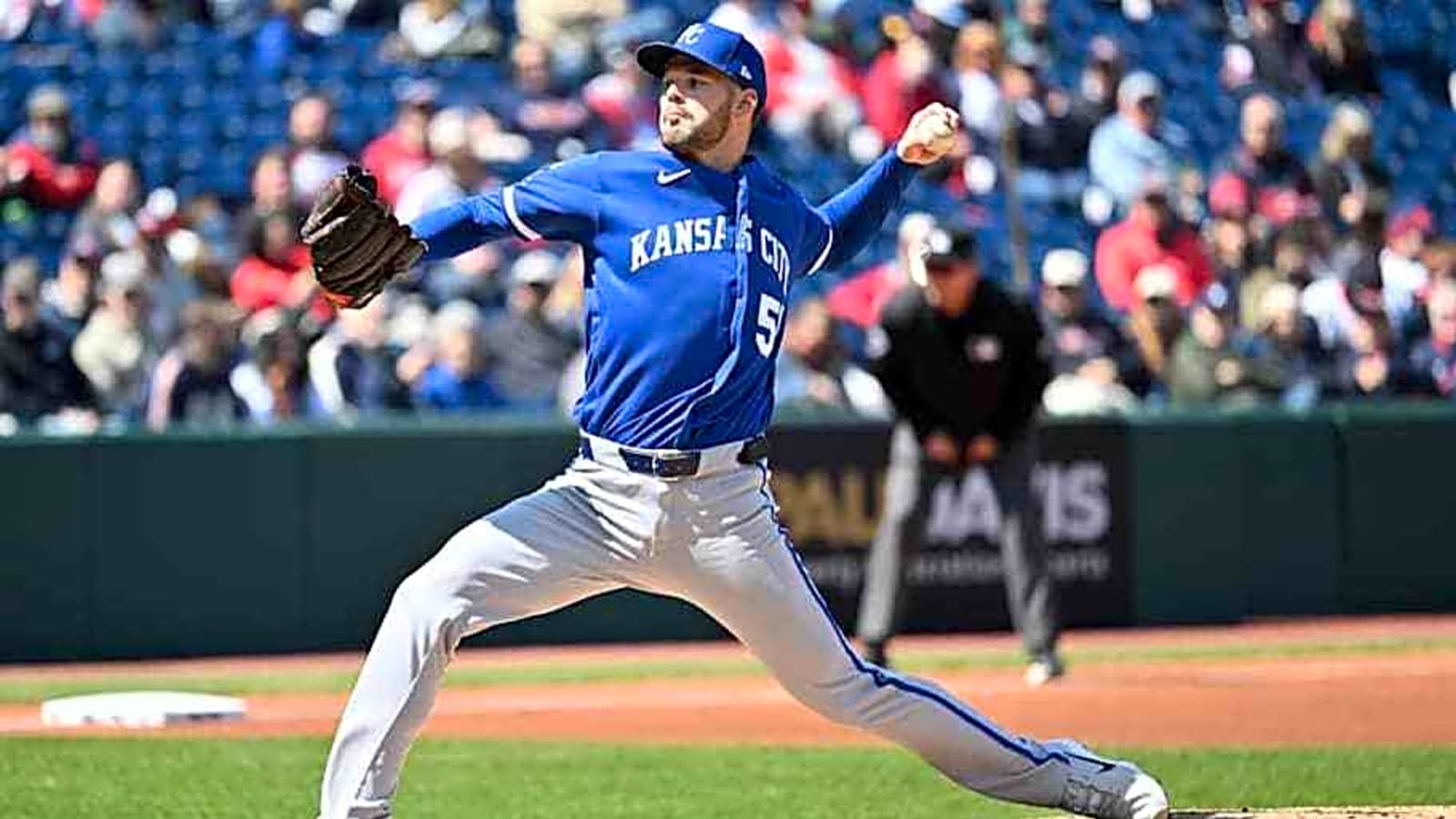 Royals Pitcher Dodges Injury Scare After Line Drive to Hand
