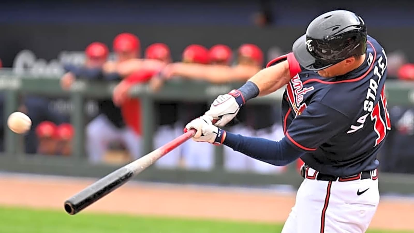 Mike Yastrzemski Rewarding Braves with Monster Spring Training