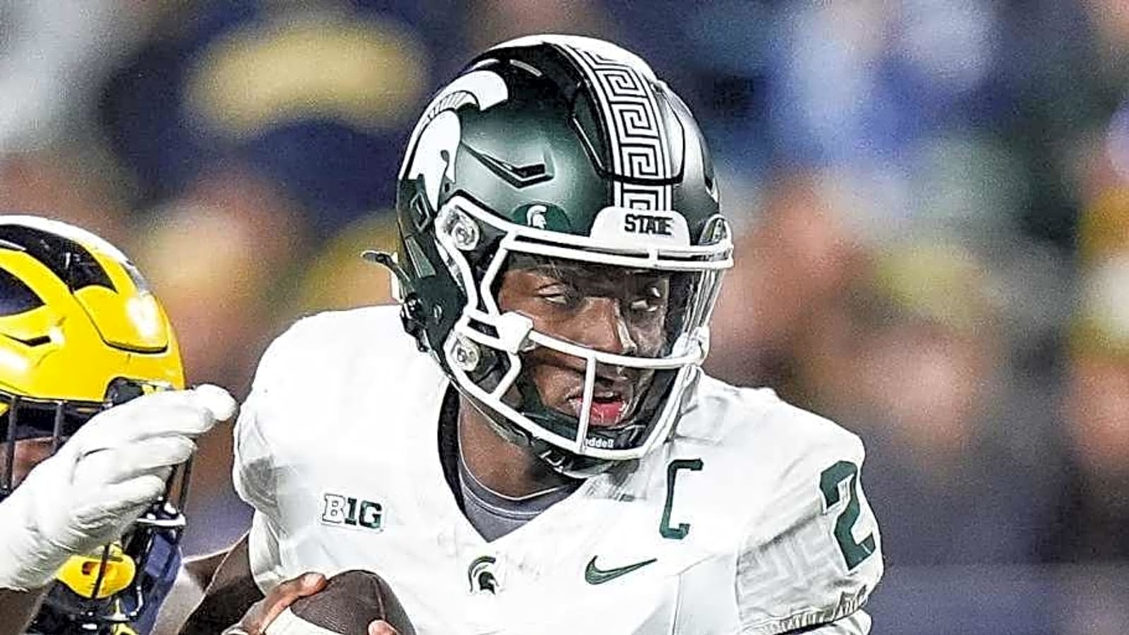 NFL Draft Analyst High on MSU QB Aidan Chiles