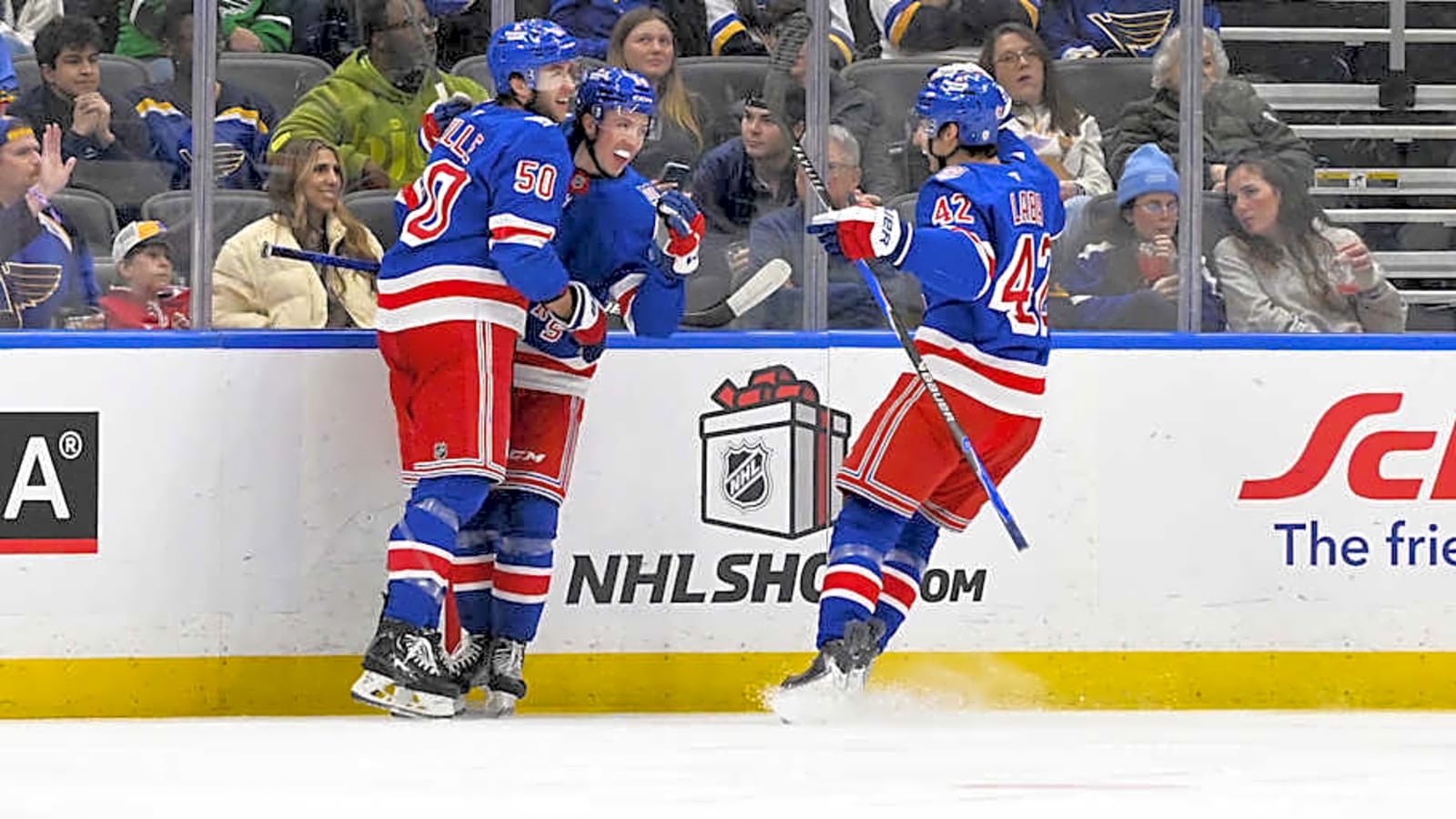 Rangers' Youngster Earns First NHL Goal