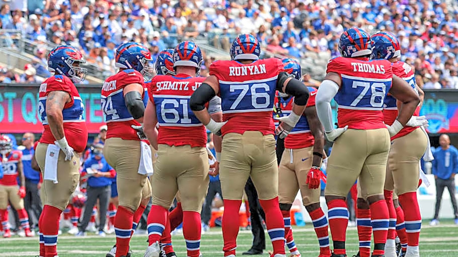 Should NY Giants Run It Back with Same Starting Offensive Line from 2024?