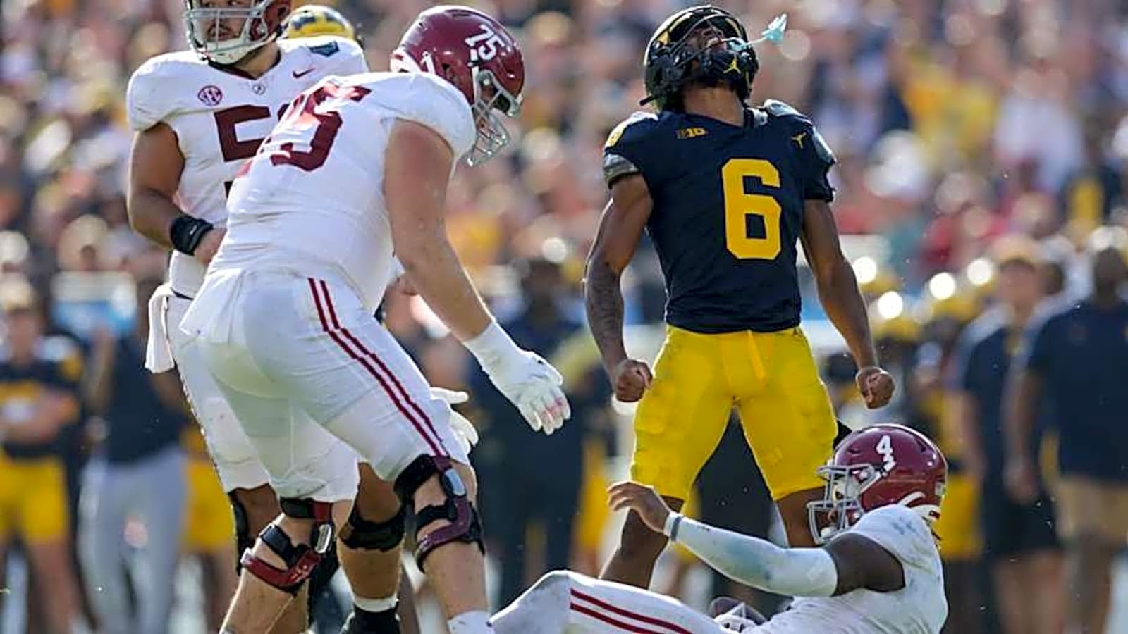 Michigan football gains four-star DL over SEC power Alabama