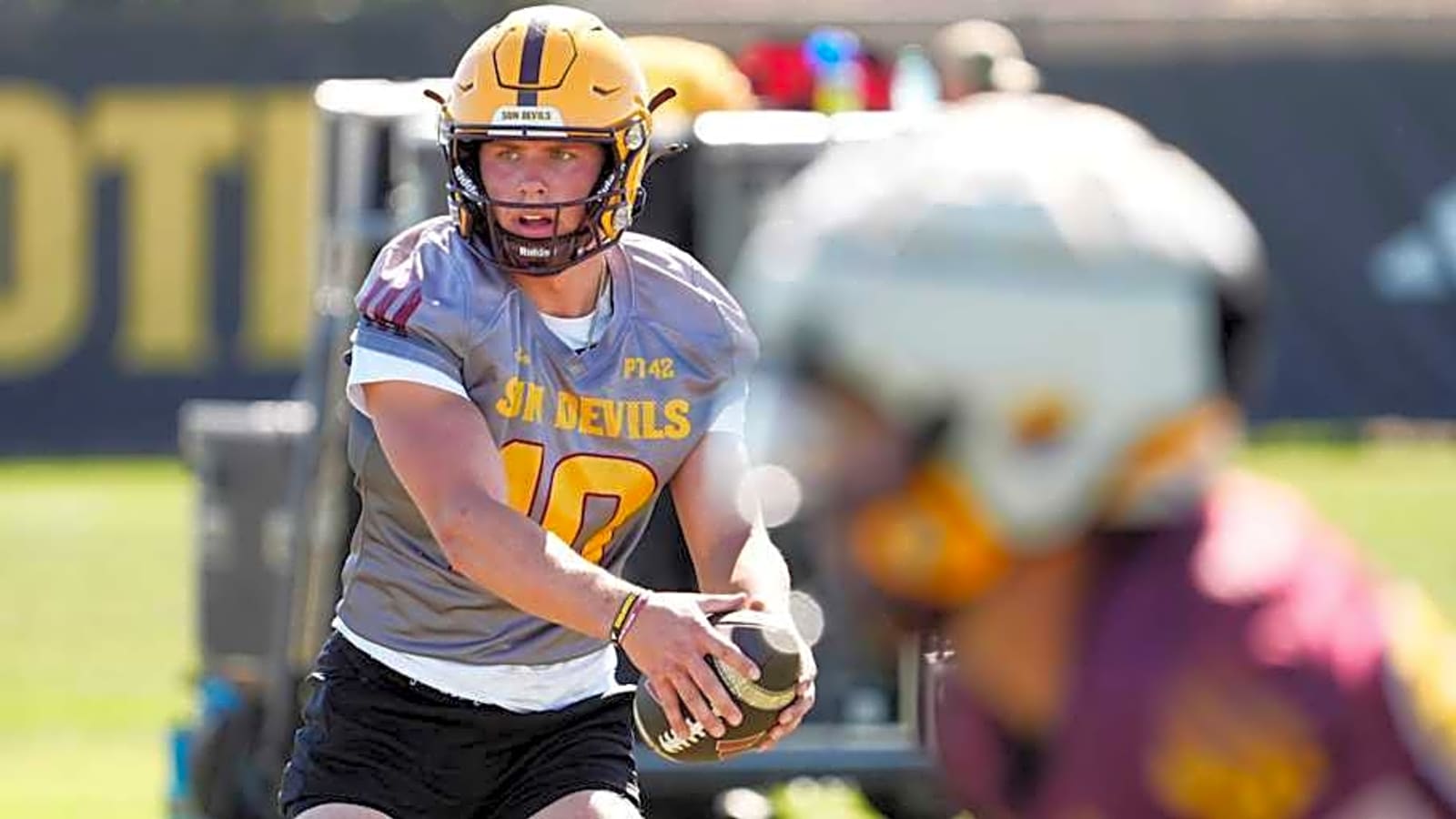 How Sam Leavitt Can Hit Amazing Rushing Mark