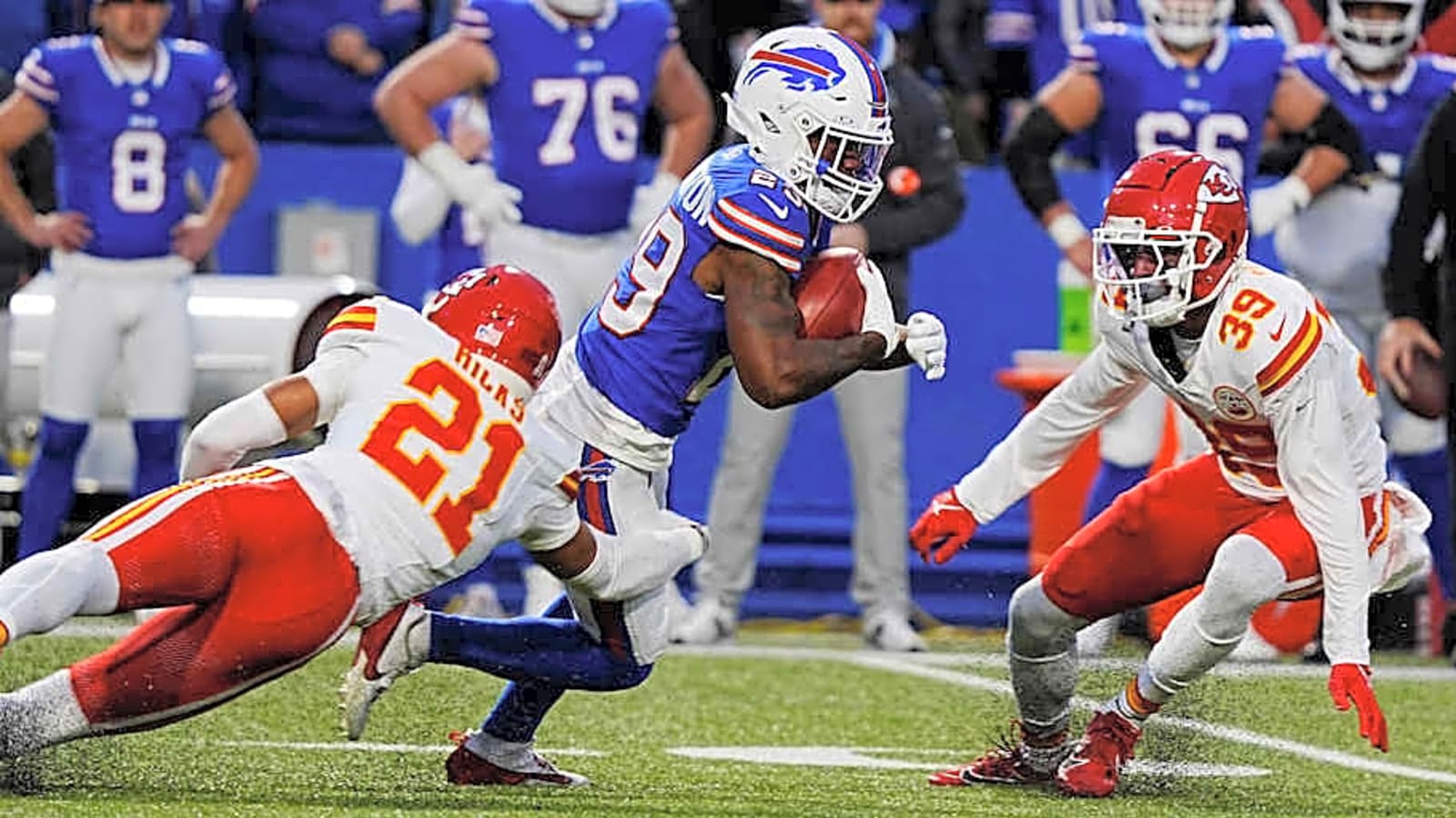 Bills&#39; primary return specialist faces new competition after playoff relegation