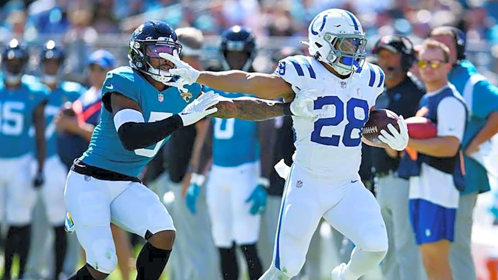 The Offensive Skills Tossup of Jaguars vs. Colts in South