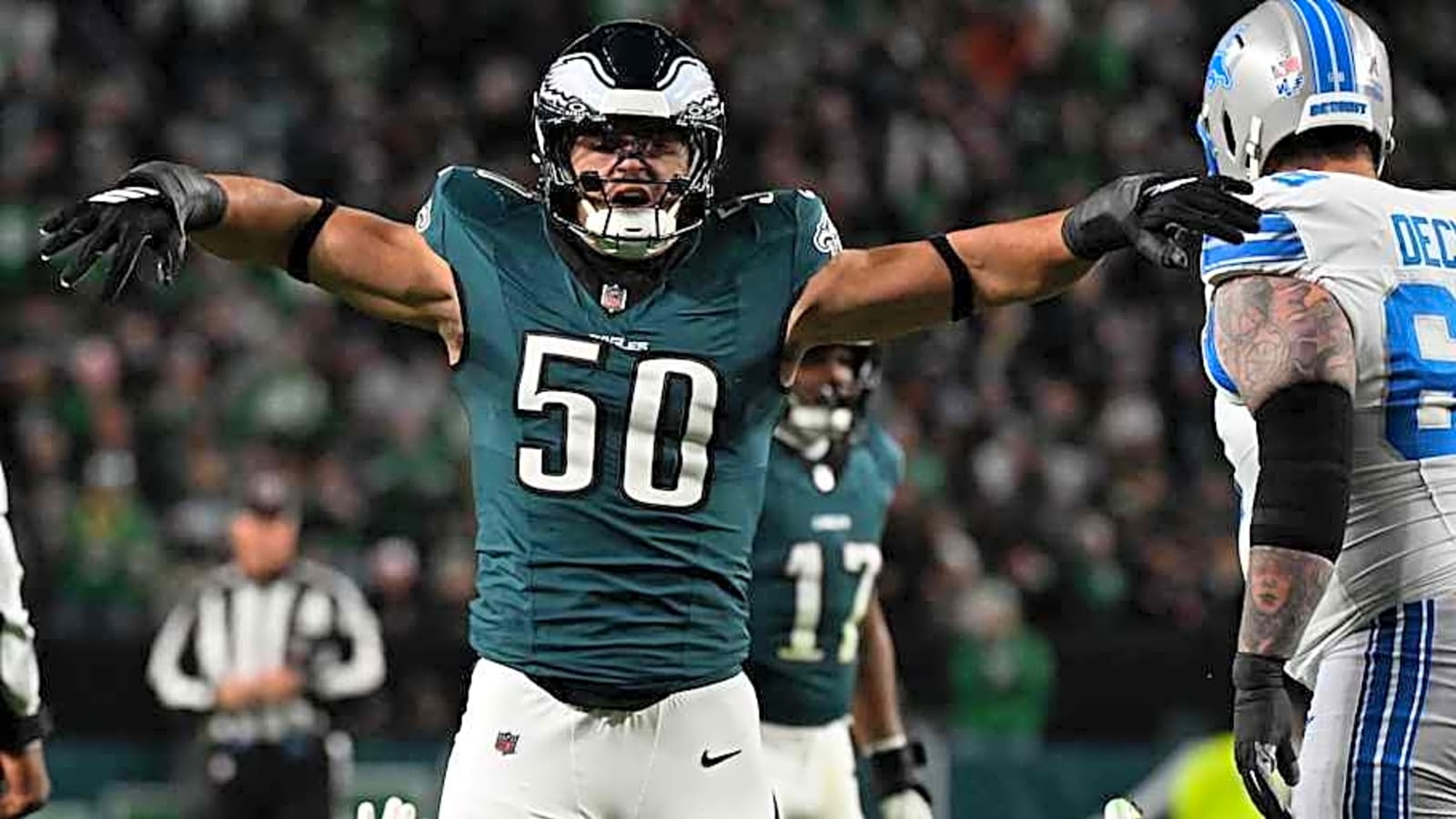 Jaelan Phillips Predicted to Leave Eagles for AFC Contender