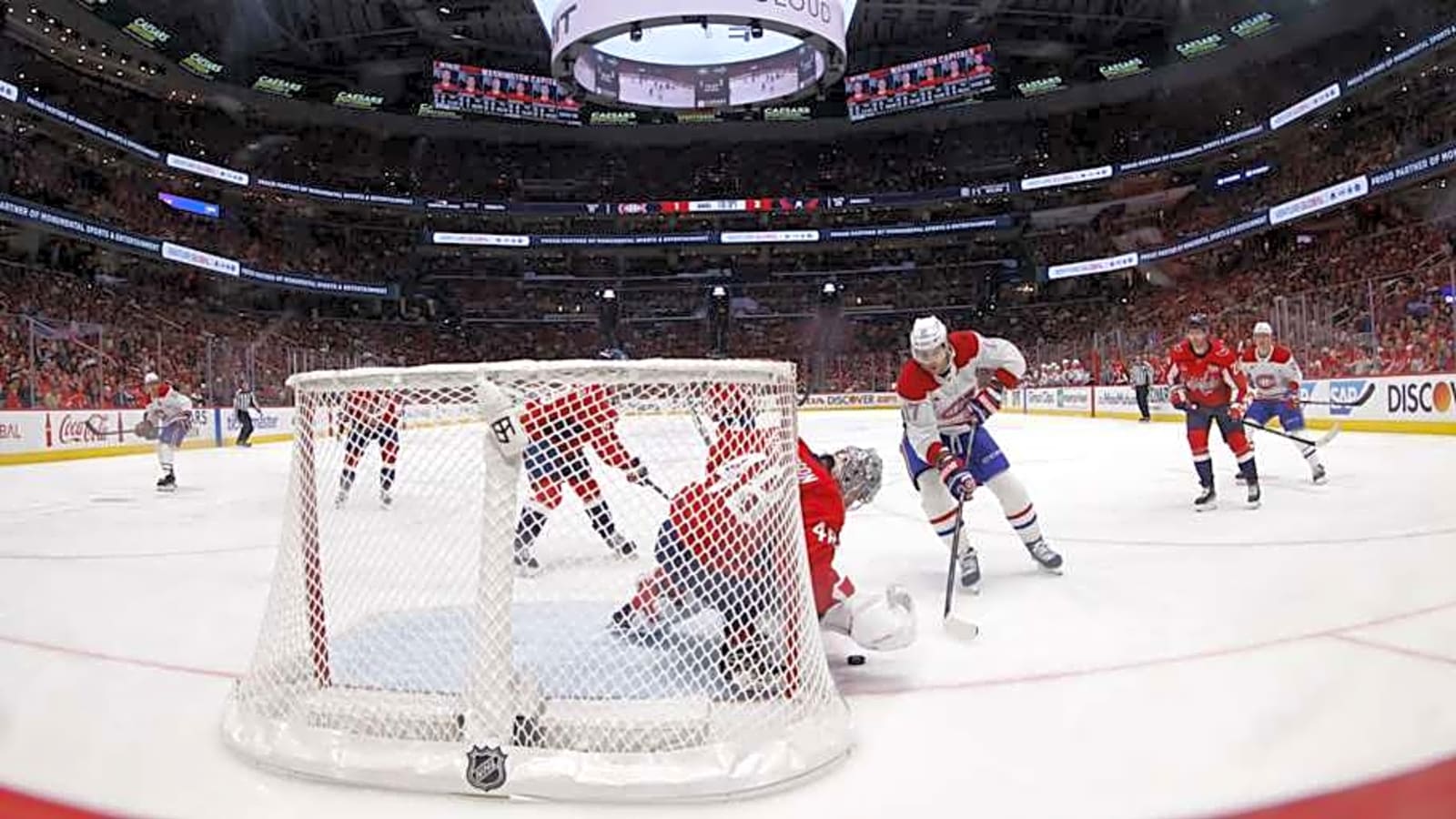 Capitals and Canadiens Forwards Fined for Bench Brawl