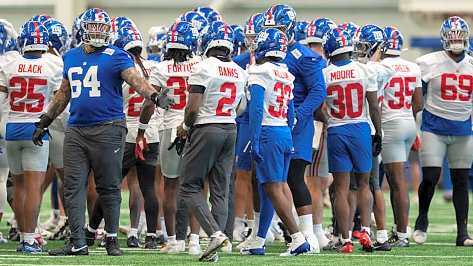 Young Receivers Step Up in Day 1 of NY Giants Mandatory Minicamp