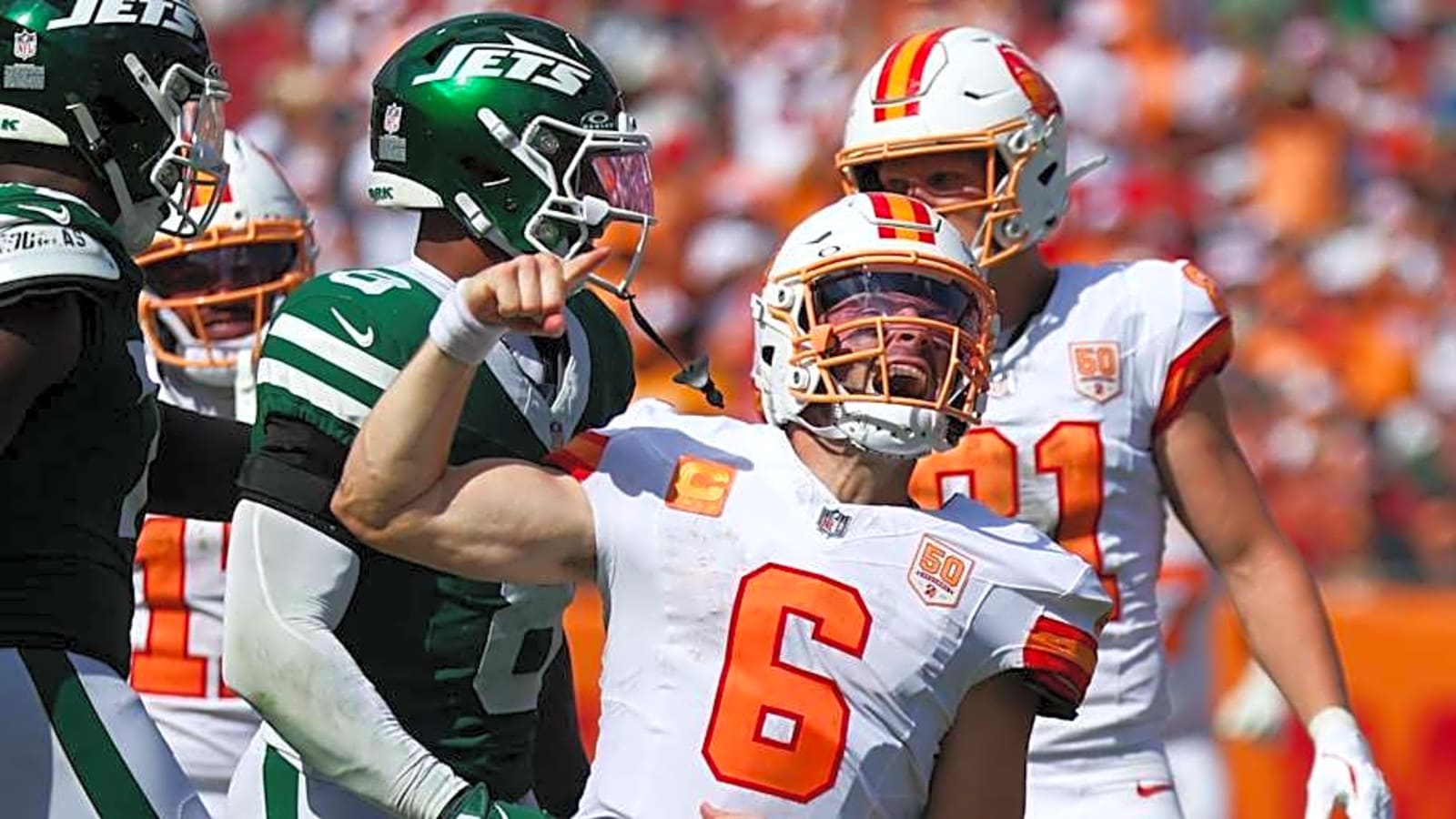 Buccaneers&#39; Baker Mayfield says win over Jets was &#39;personal&#39;
