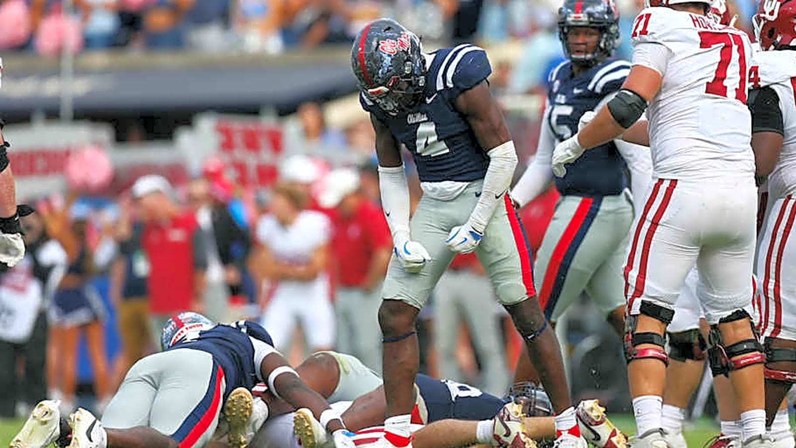 Ole Miss Football&#39;s Suntarine Perkins Named to Chuck Bednarik Award Watch List