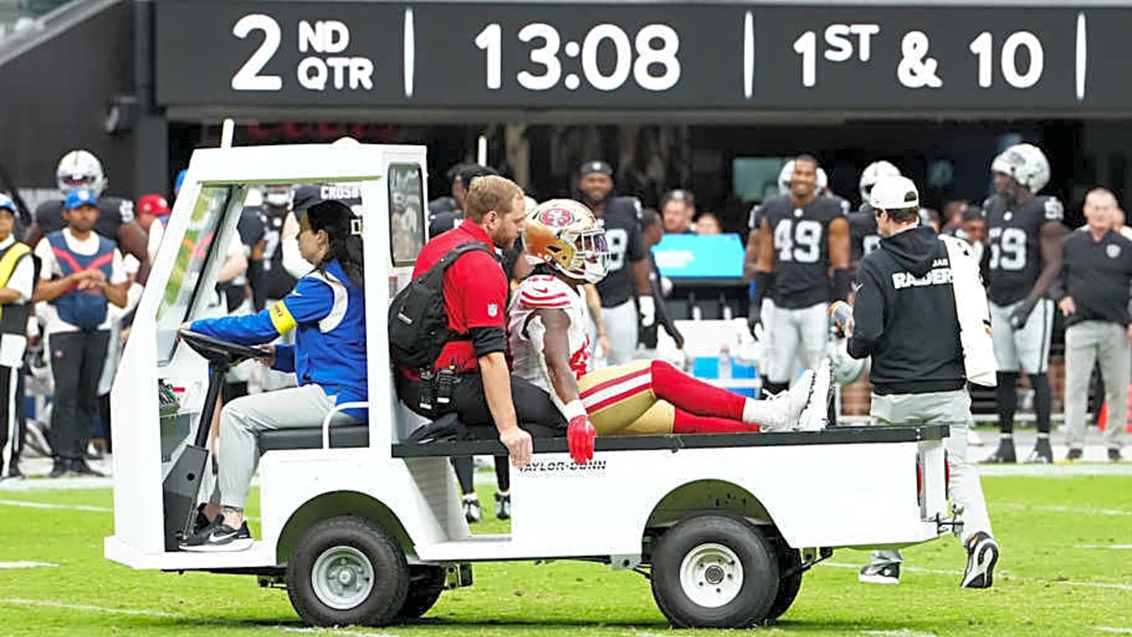 Injuries Steal the Show for the 49ers in Win Against the Raiders