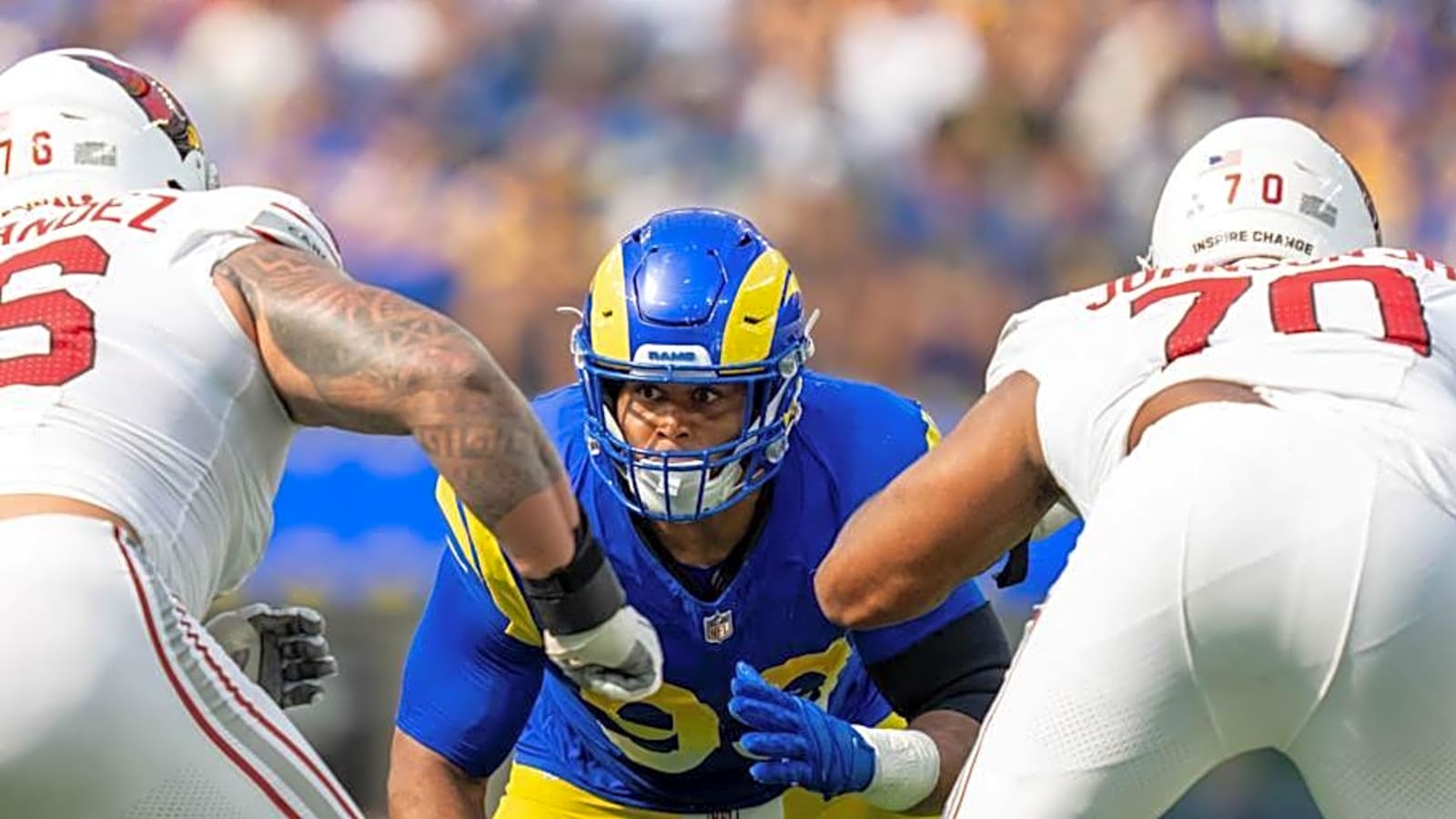 Pitt Offensive Linemen Sing Aaron Donald&#39;s Praises