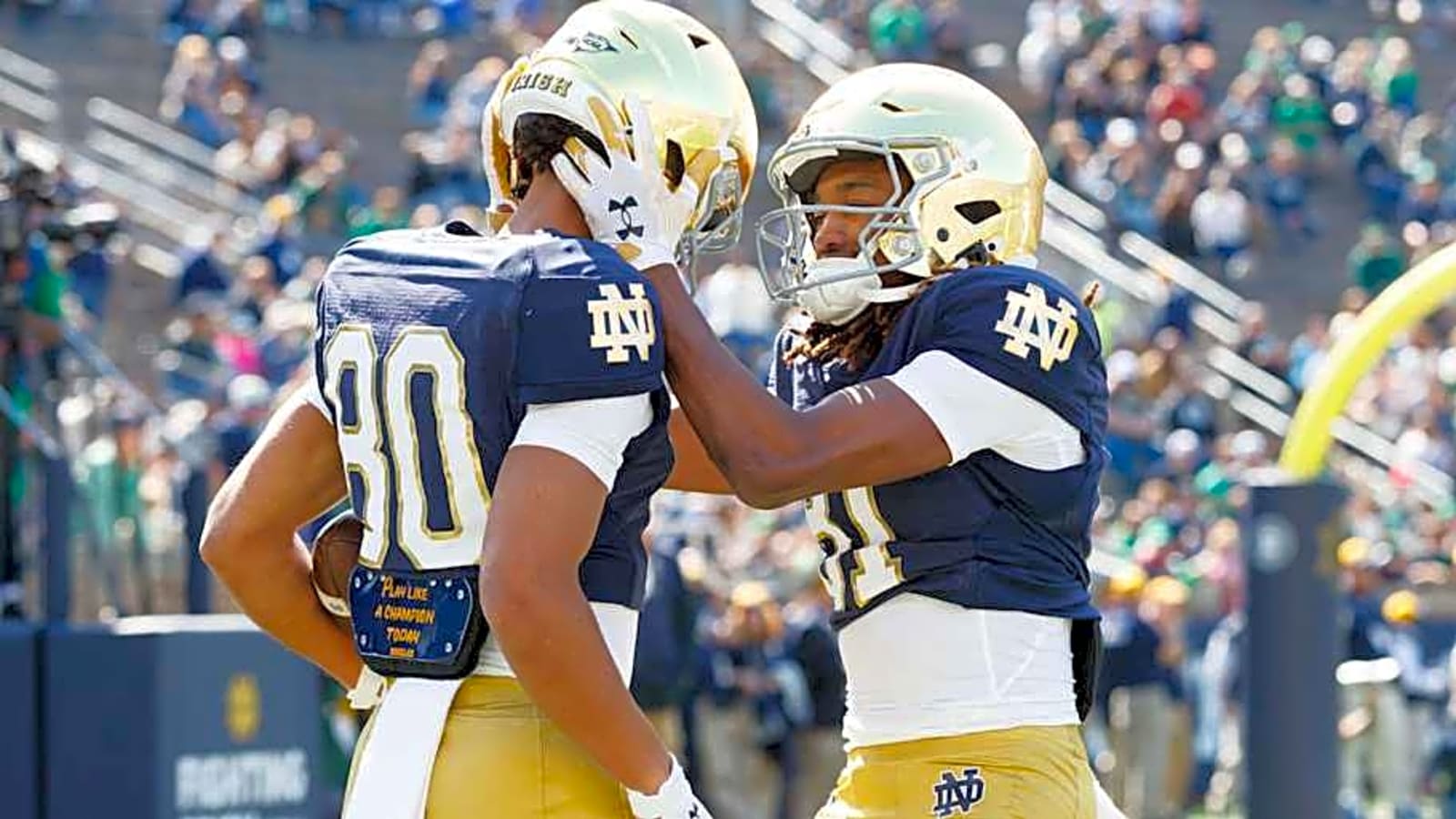 Notre Dame in Focus as Top WR Moves Up Commitment