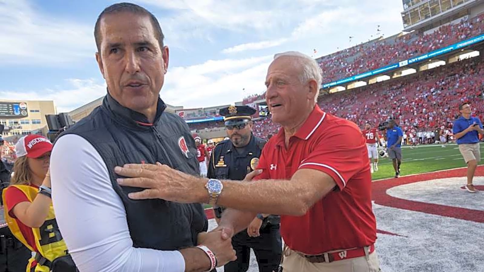 Wisconsin Badgers mega donor supports keeping Chris McIntosh and Luke Fickell