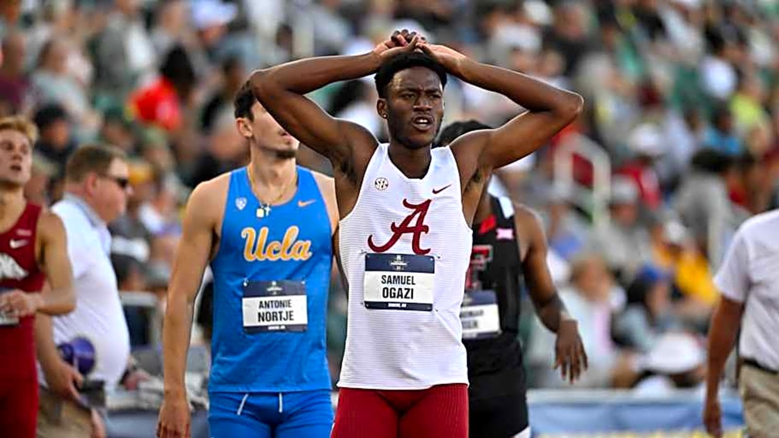 Alabama&#39;s Samuel Ogazi Wins Men&#39;s 400-Meter National Championship