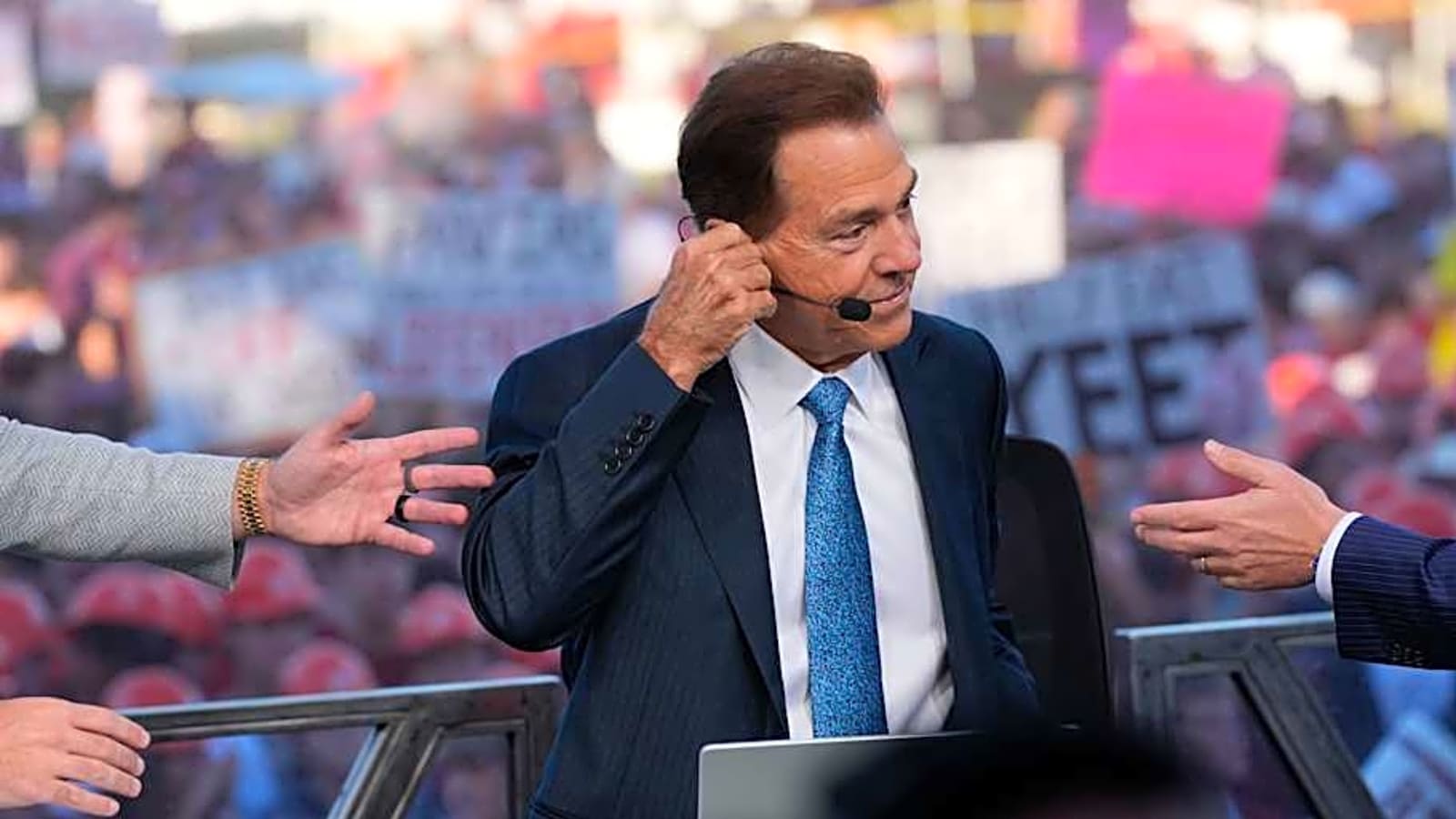 Nick Saban&#39;s Alabama-Tennessee prediction just in